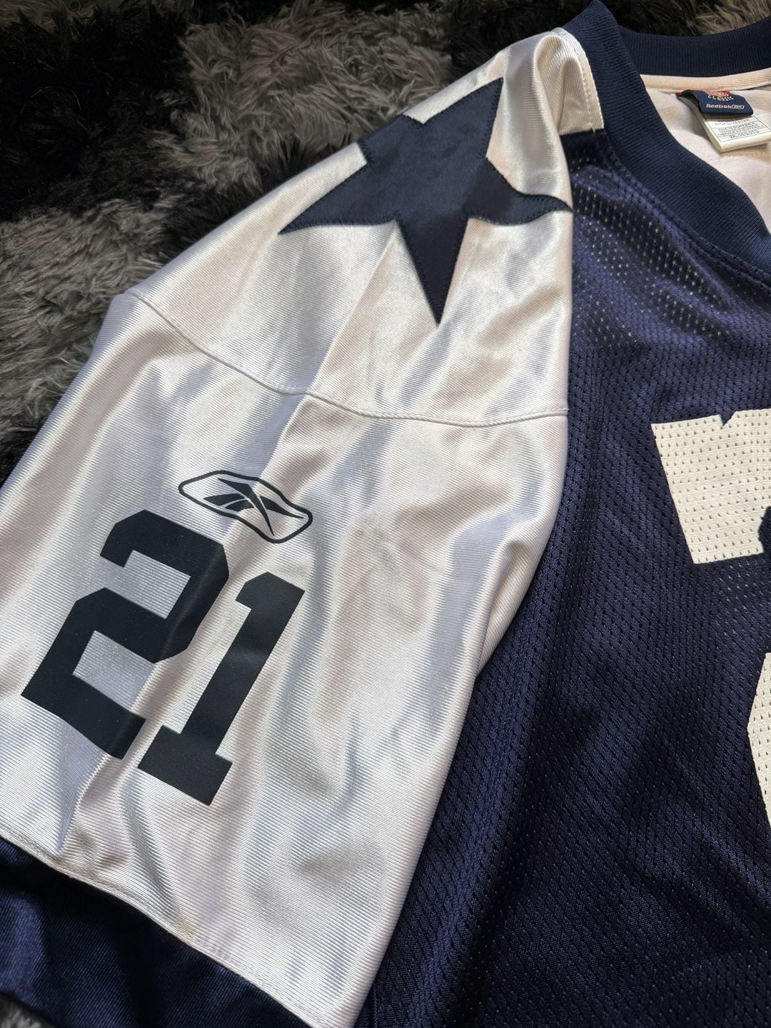 Y2K Vintage Dallas Cowboys Julius Jones #21 Reebok Gridiron Classic Jersey XXL 11
