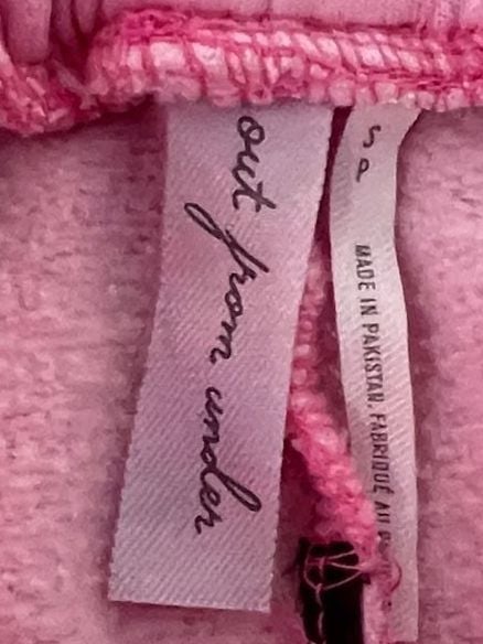 Out From Under Sweatpants Size S Pink 3