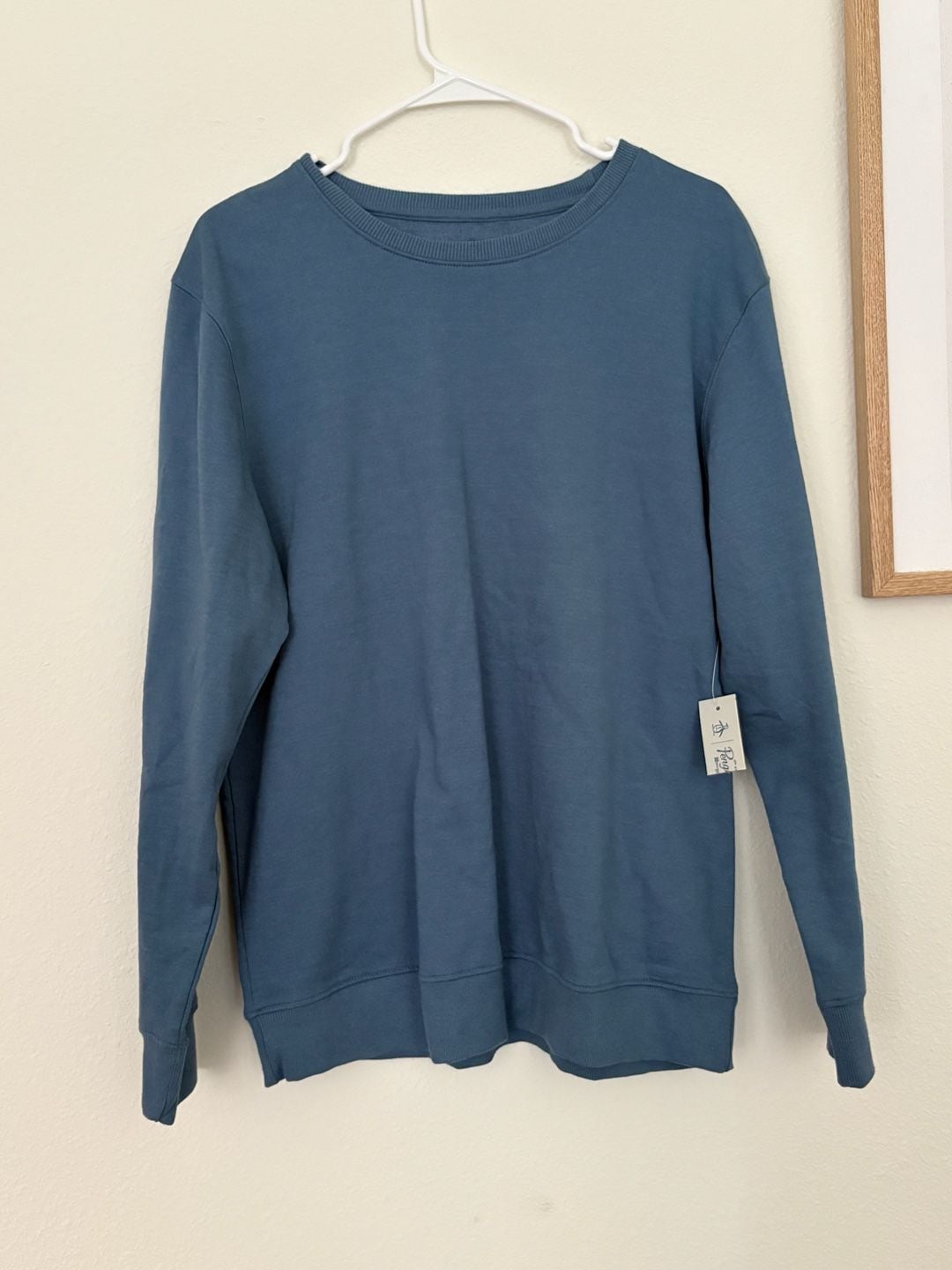 Original Penguin Sweatshirt Size M Copen Blue Sleeve Logo 2