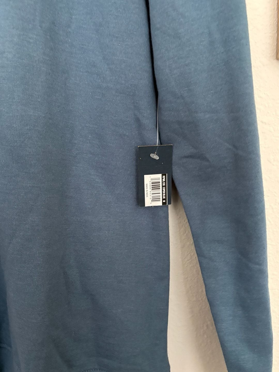 Original Penguin Sweatshirt Size M Copen Blue Sleeve Logo 3
