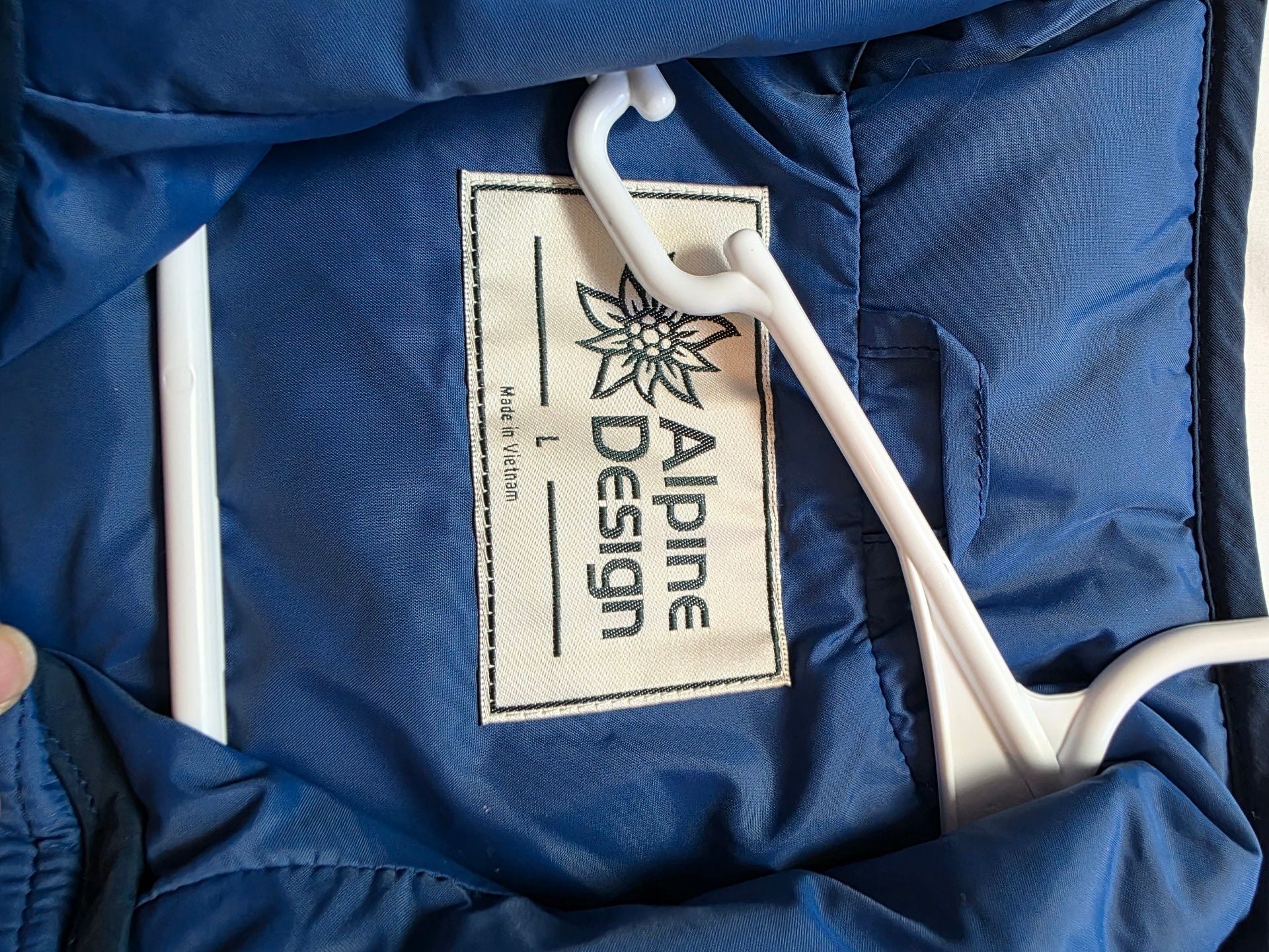 Alpine Design Quilted Pullover Jacket Blue, Large 6