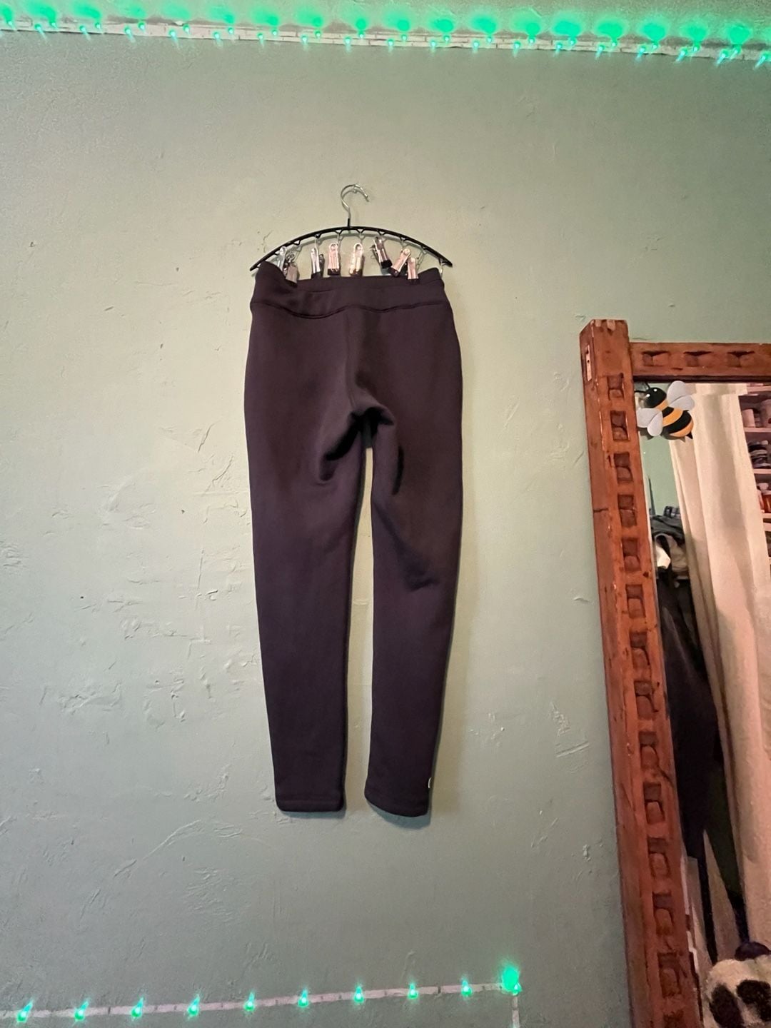 Avalanche Fleece Leggings Size S Black Performance 4
