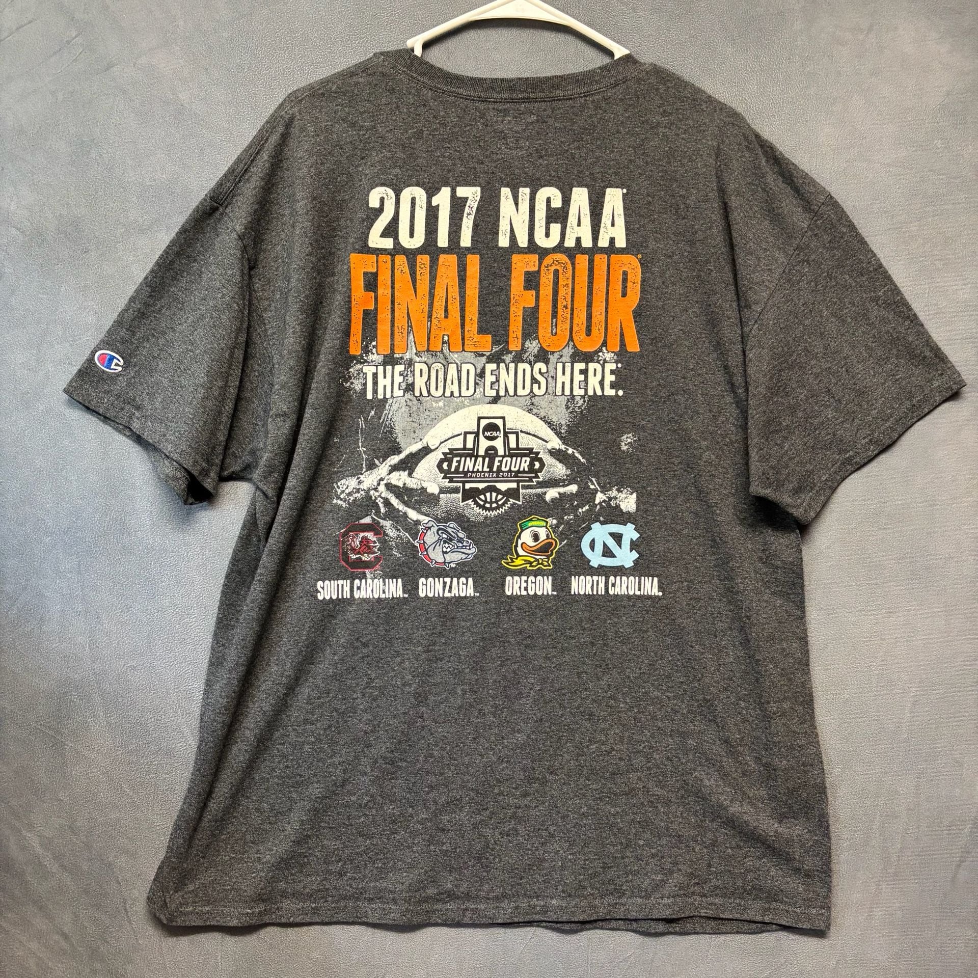 Champion 2017 NCAA Final Four Phoenix T-Shirt XL Gray 7