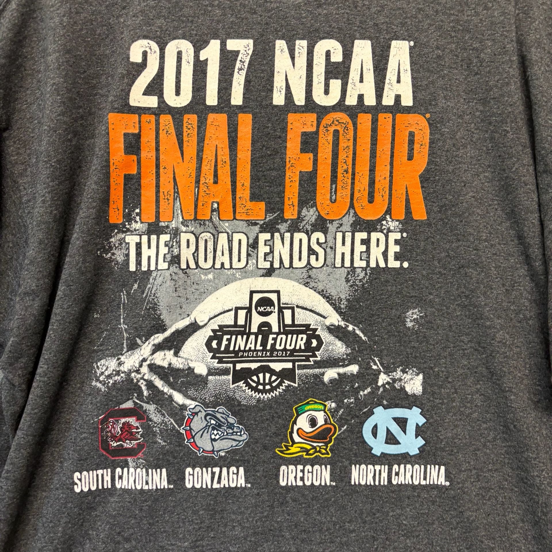 Champion 2017 NCAA Final Four Phoenix T-Shirt XL Gray 8