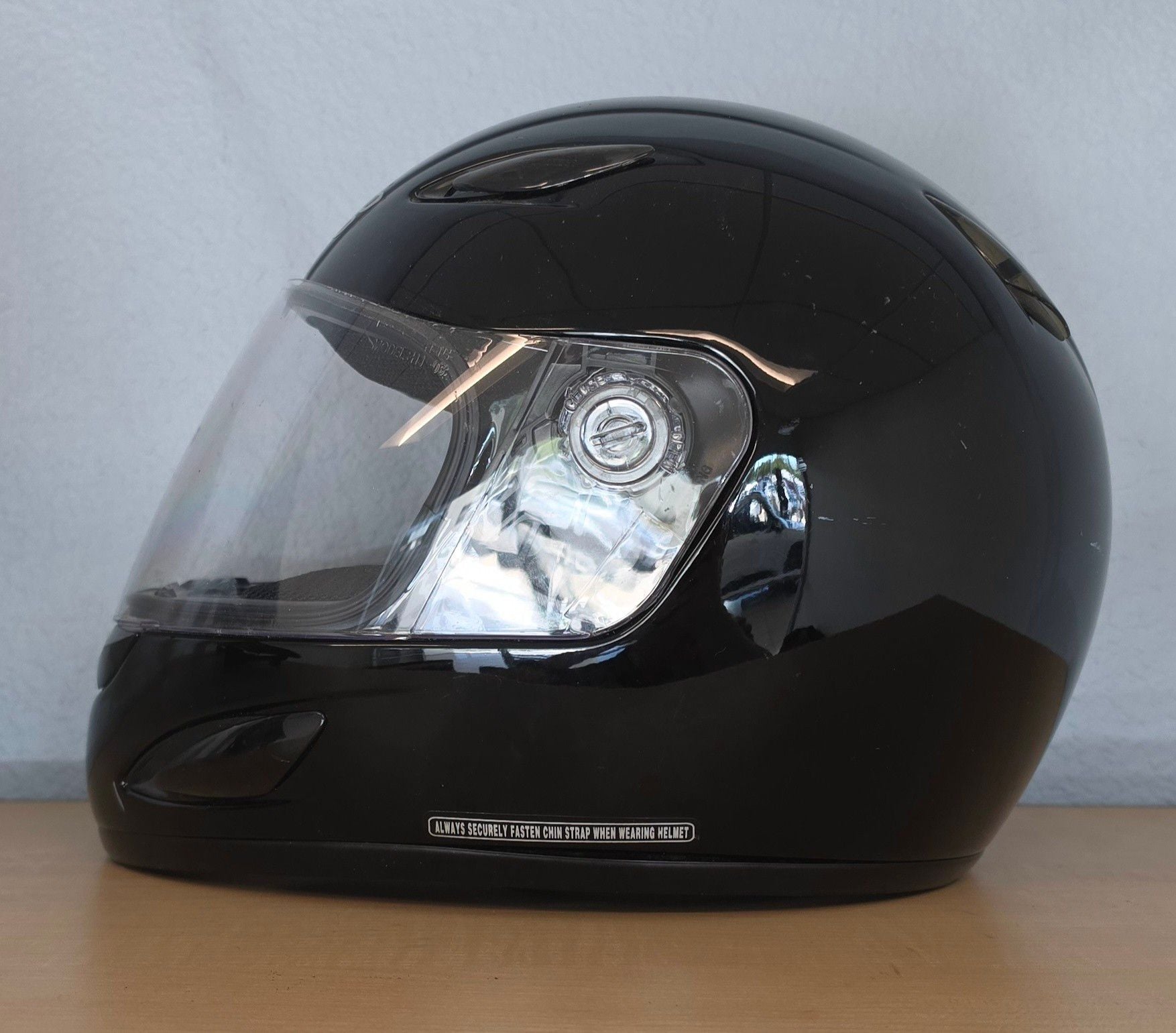 HJC CS-Y Youth S/M Full Face Motorcycle Helmet Black 7