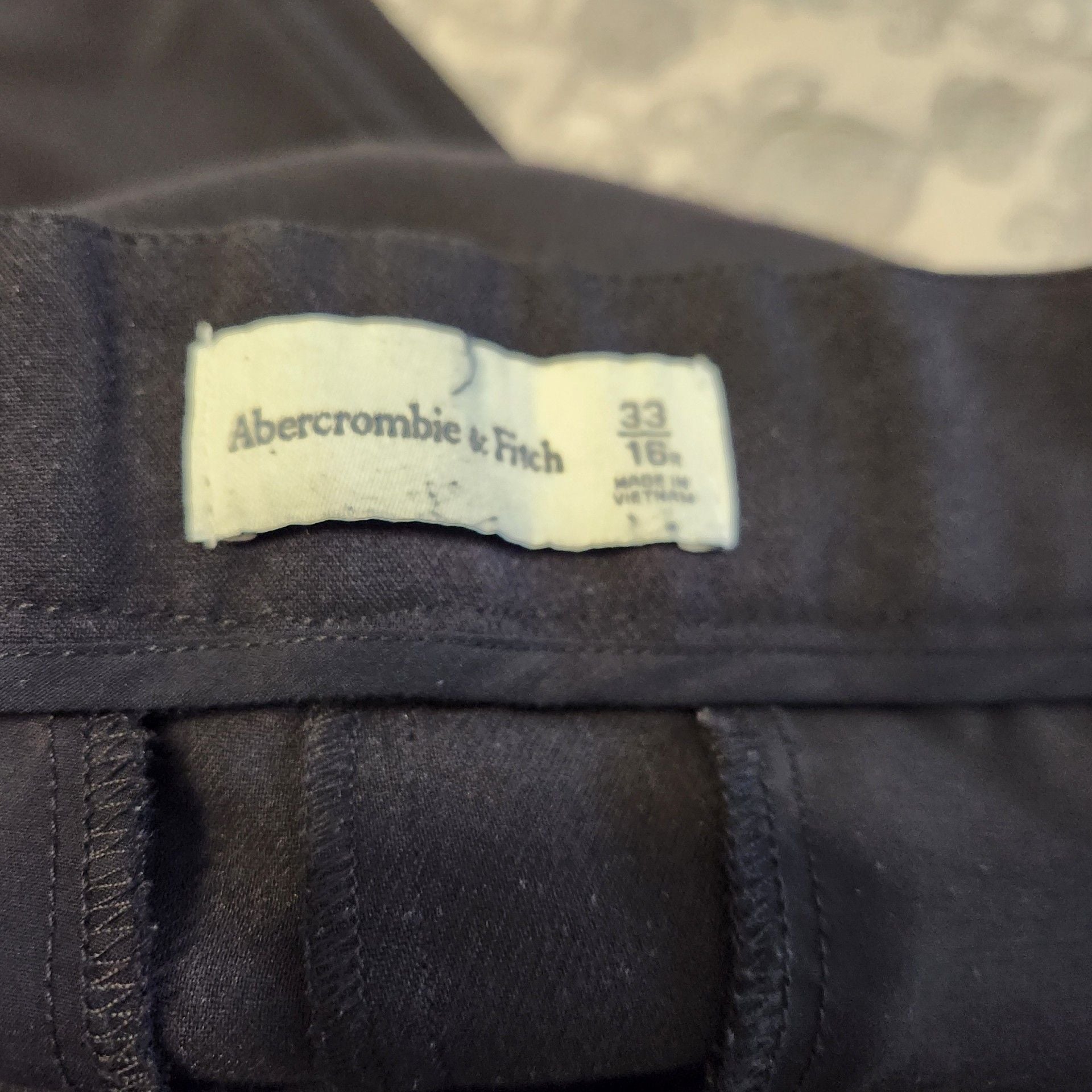 Abercrombie & Fitch Pants Size 33 16R 3