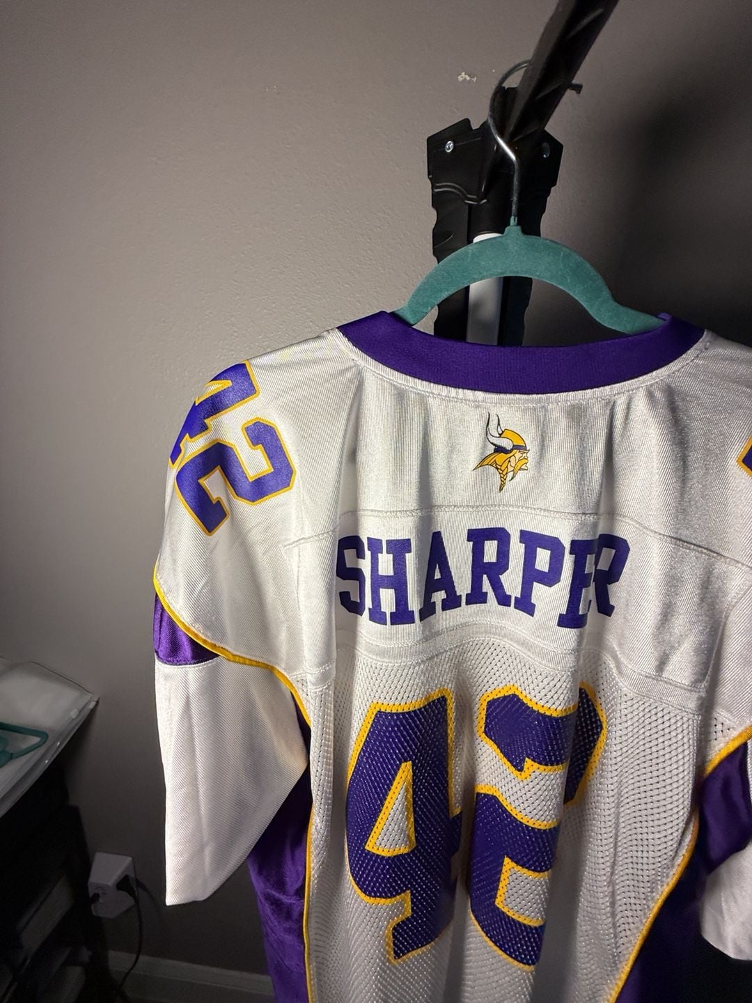 Reebok NFL Minnesota Vikings Jersey Size XL White 42 12