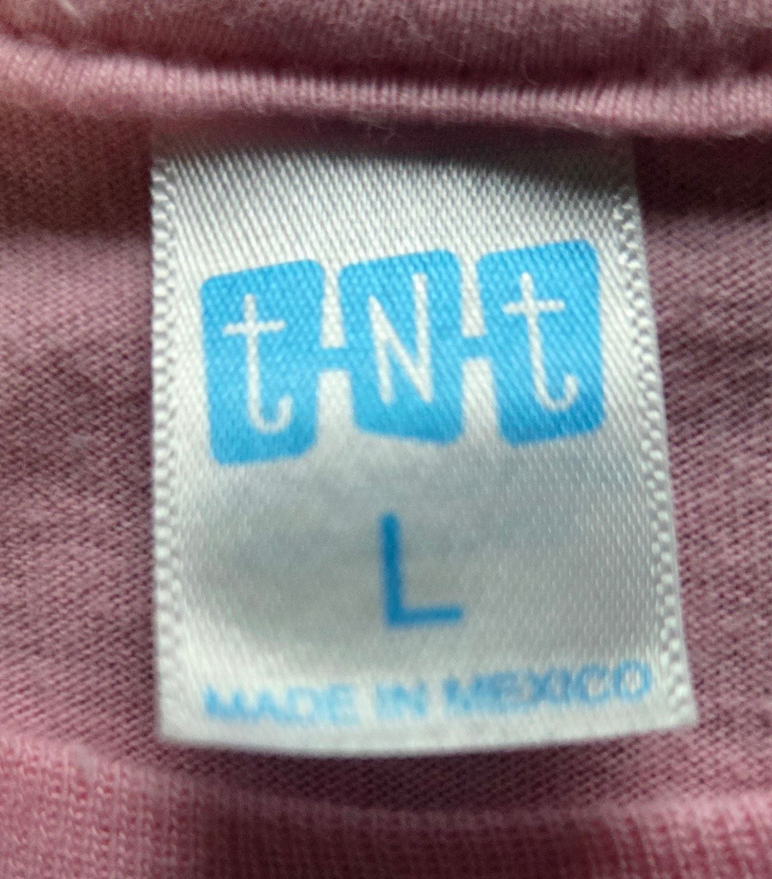 Chevrolet Genuine Parts T-Shirt Size L Pink Logo Graphic 3
