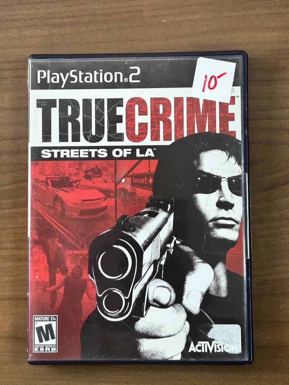 True Crime Streets of LA PS2 PlayStation 2 2003 Activision Disc Case Manual CIB 1