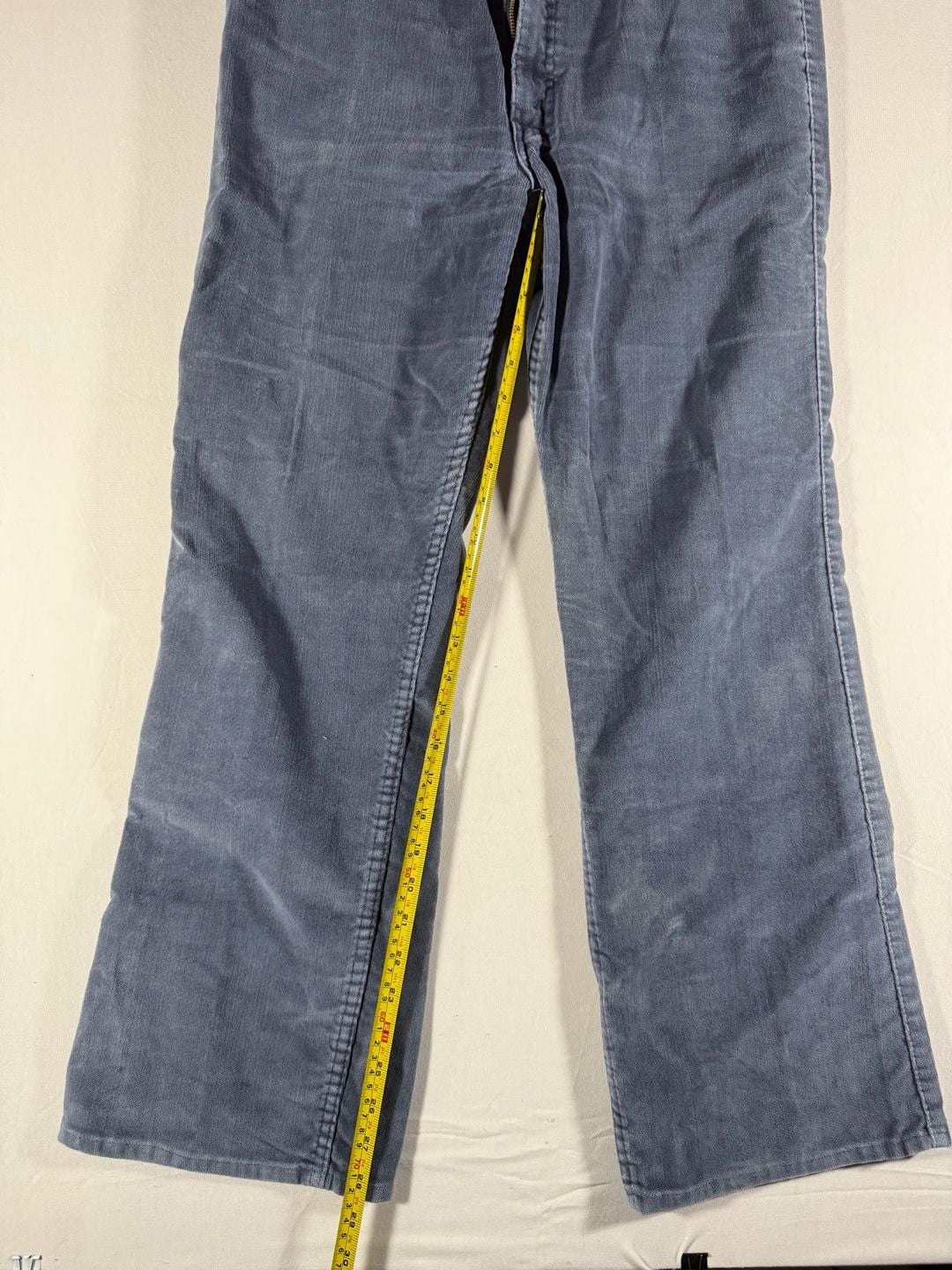 Vintage 70s Levi's Movin On Corduroy Pants Gray Flap Pocket 7