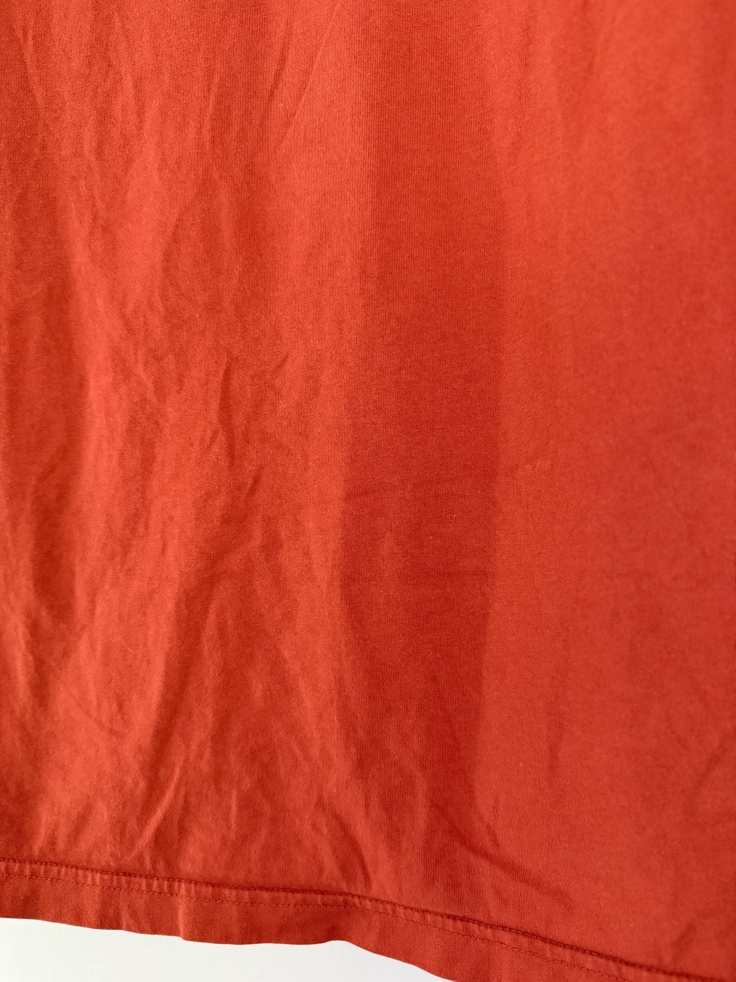 Nike The Nike Tee Size S Orange Loose Fit Short Sleeve T-Shirt 9