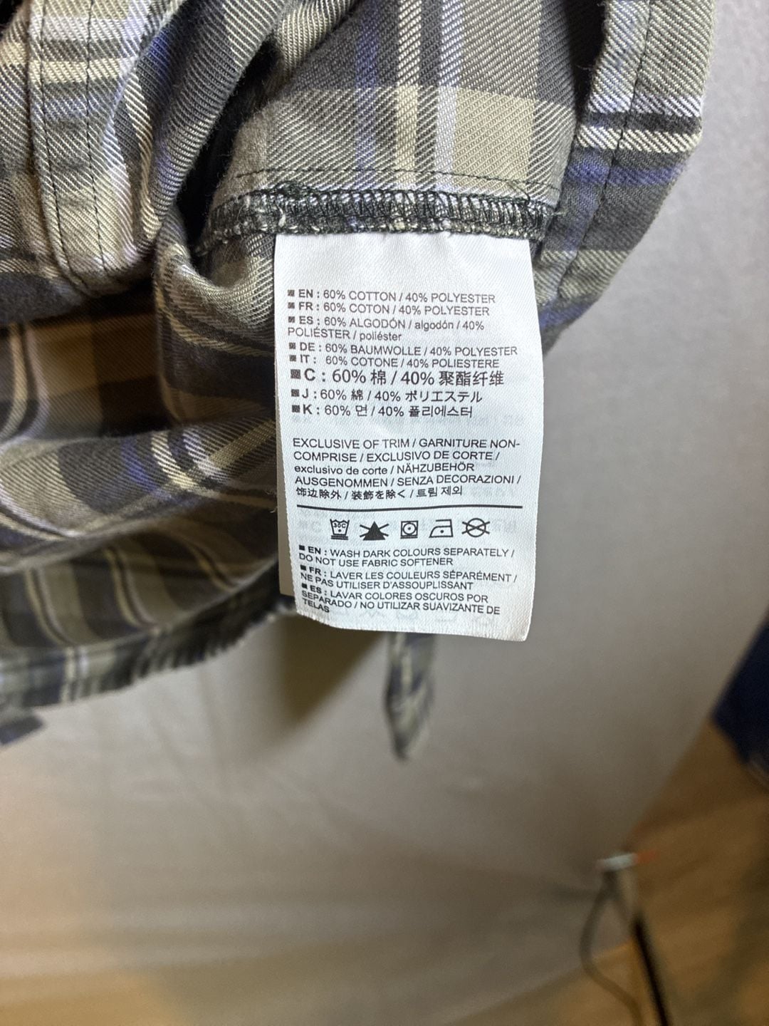 Arc'Teryx Plaid Long Sleeve Button Down Shirt Size XL/TG Green Blue 5