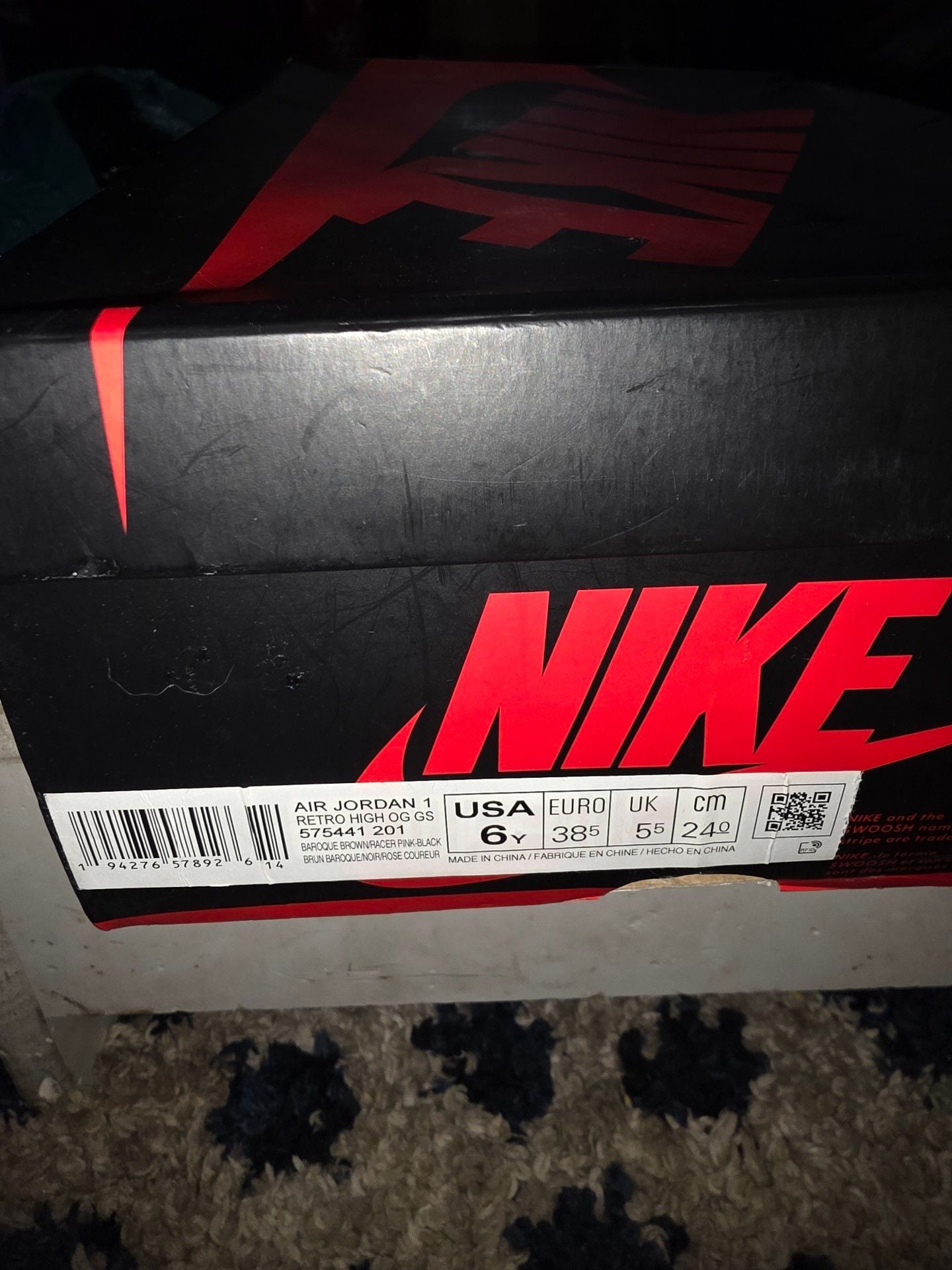 Nike Air Jordan 1 High Retro Bio Hack Sneakers 9