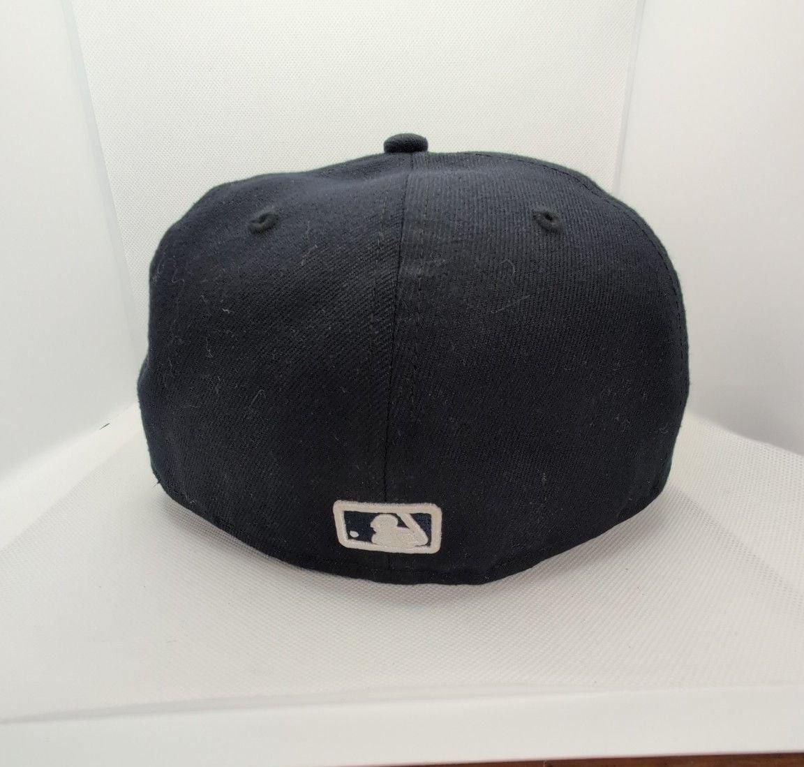 New Era Detroit Tigers 59FIFTY Fitted Hat Size 7 1/4 Navy Blue 4