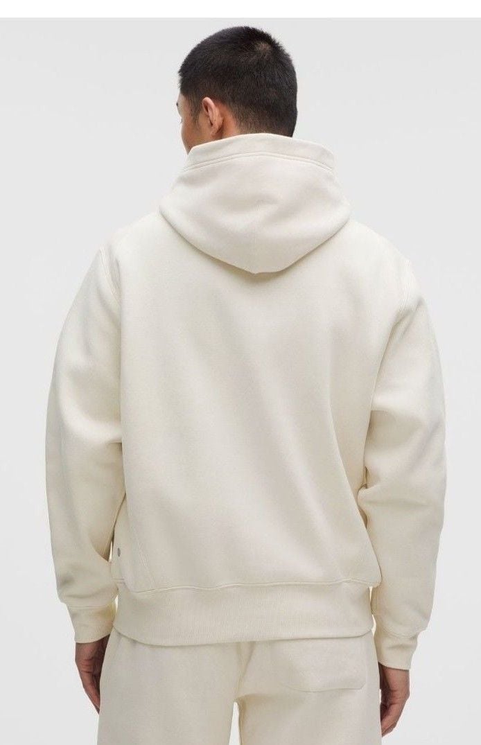 Lululemon Steady State SuperLoft Pullover Hoodie Light Ivory XXL 4