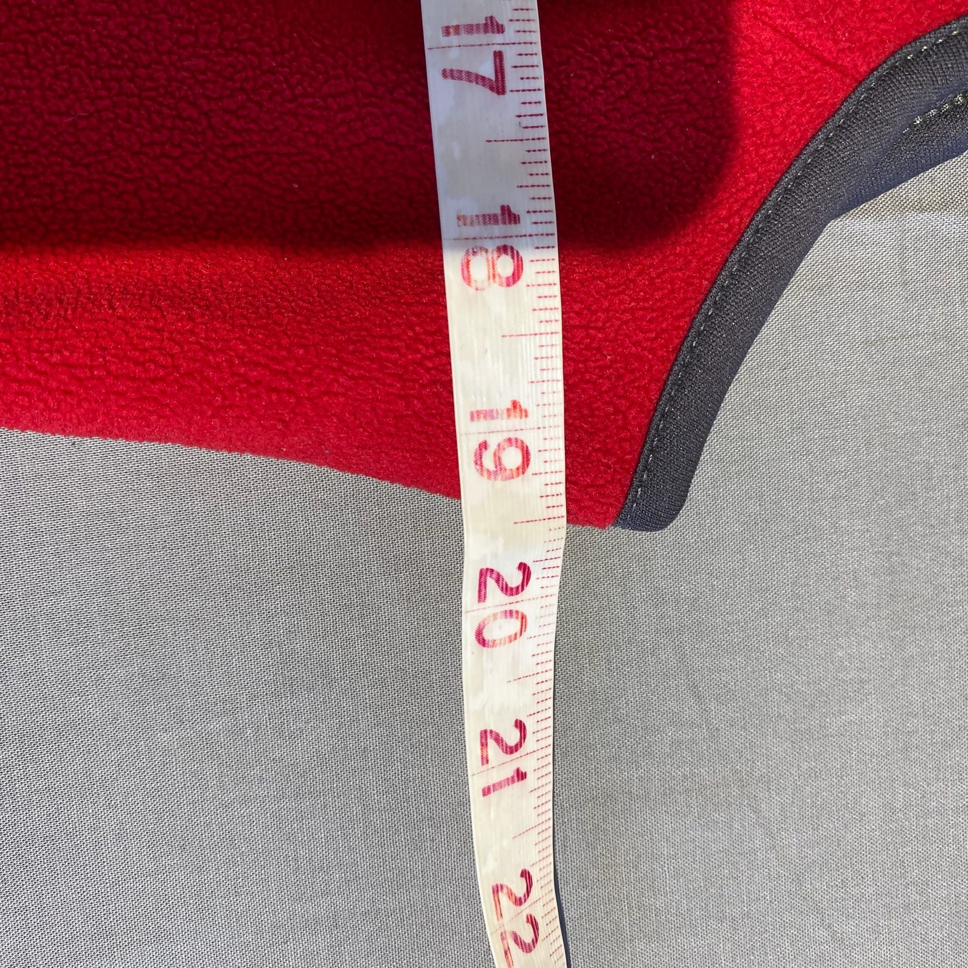 Gap Fleece Vest Size M Red Full Zip Outerwear 5