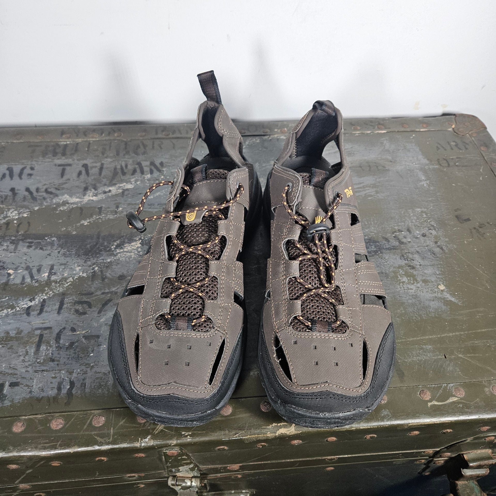 Teva Forebay Fisherman Hiking Sandals Brown 3