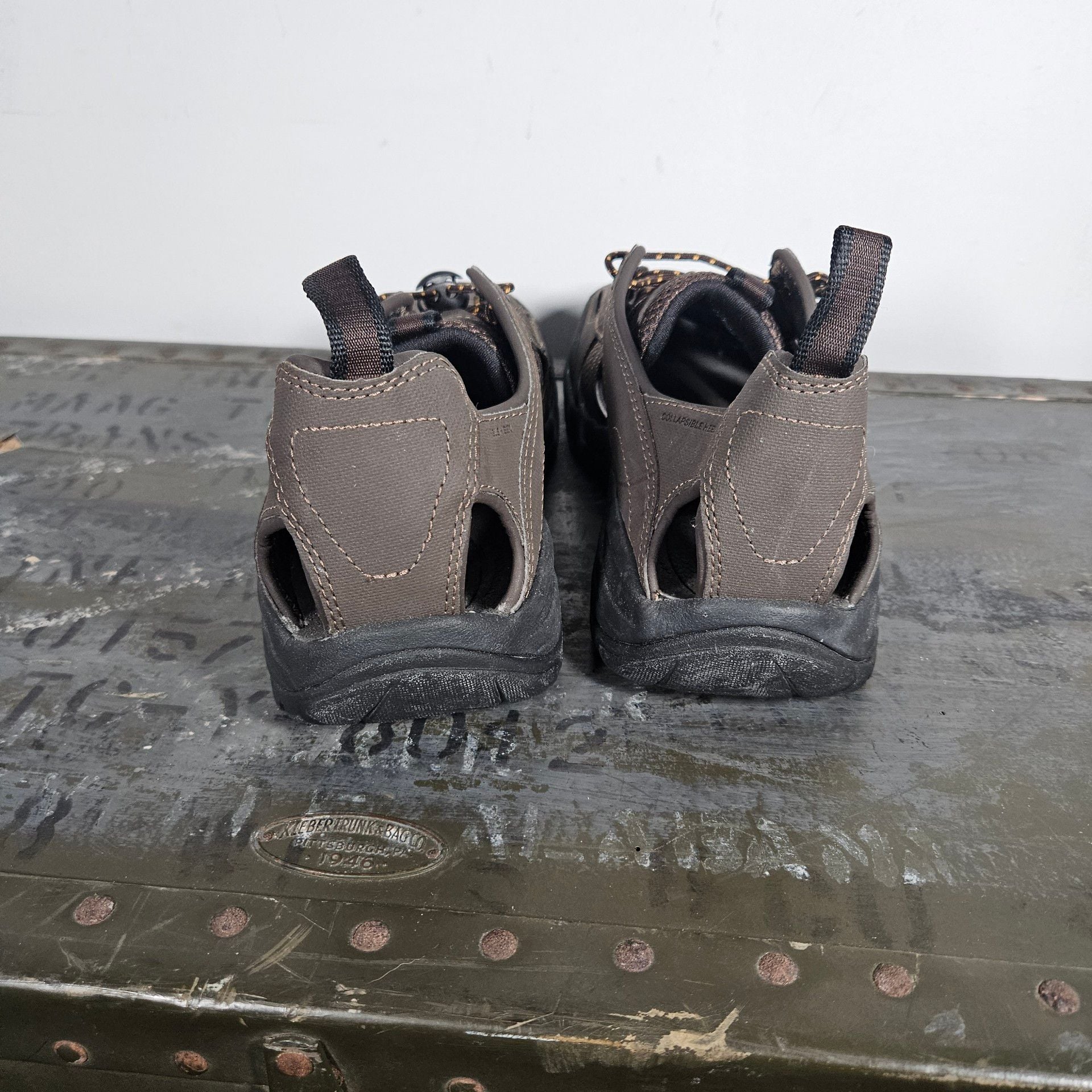 Teva Forebay Fisherman Hiking Sandals Brown 6
