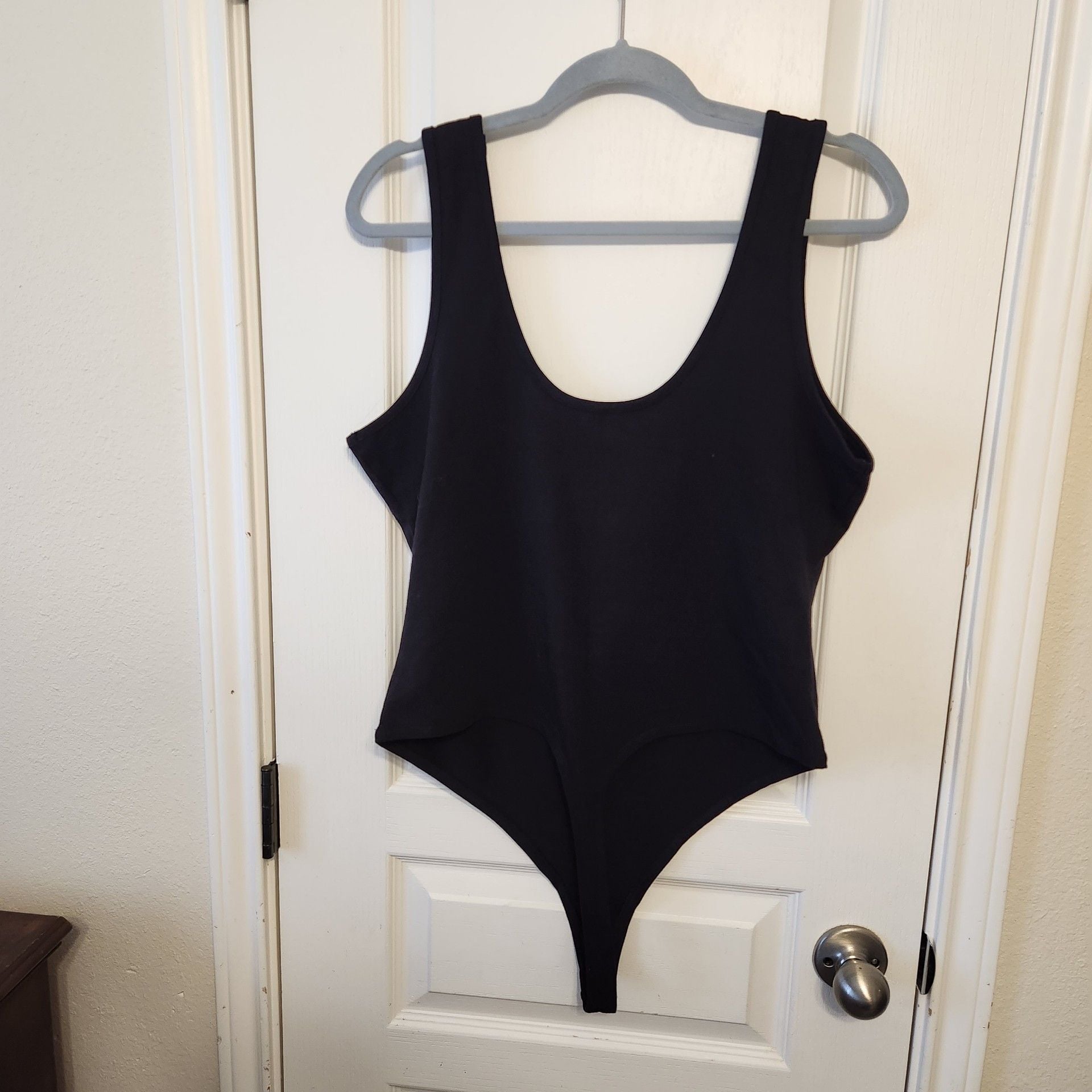 Baby Phat Bodysuit Size 0X Black Embroidered 5