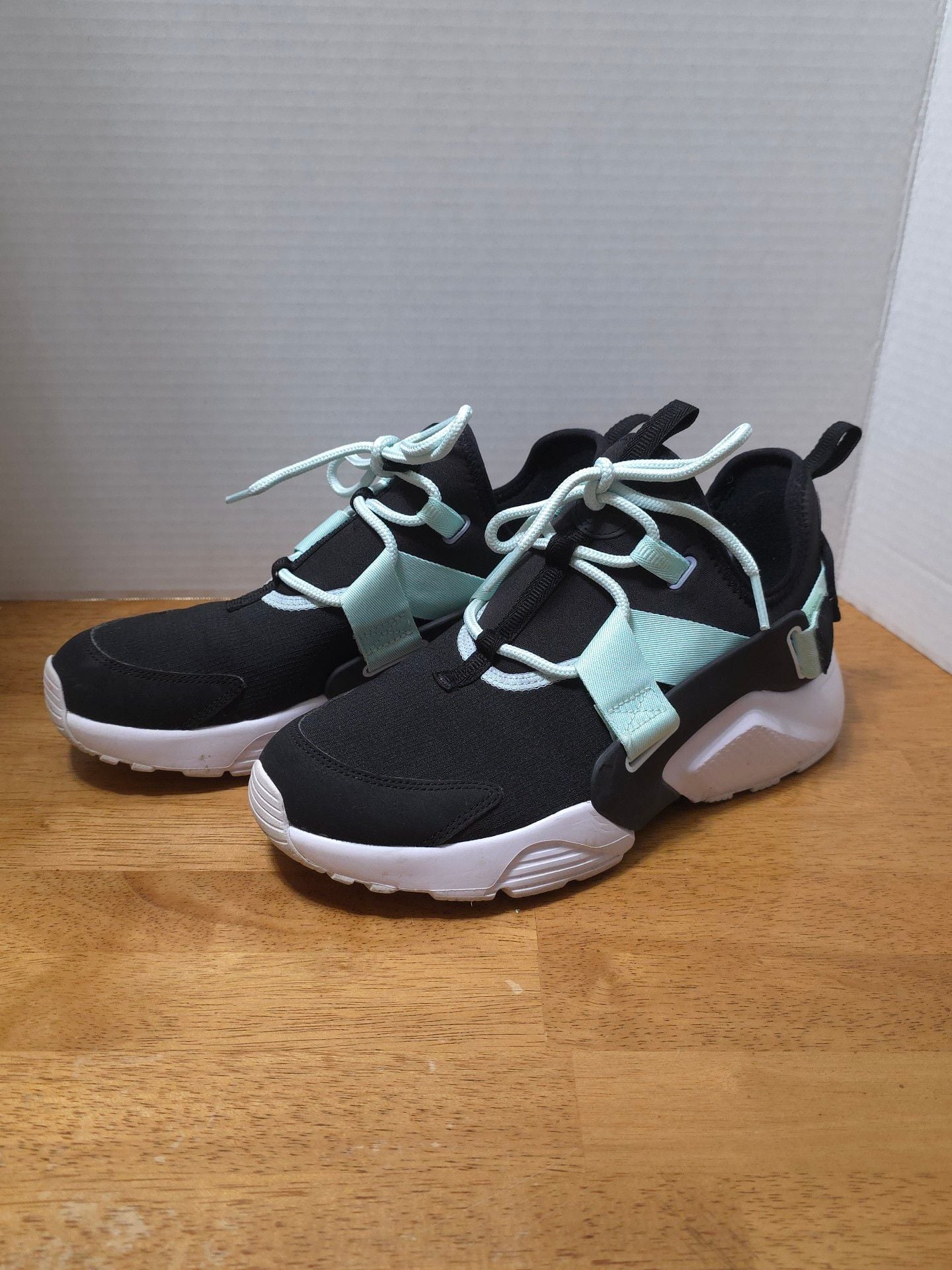 Nike Air Huarache Run Ultra Black Mint Sneakers 2