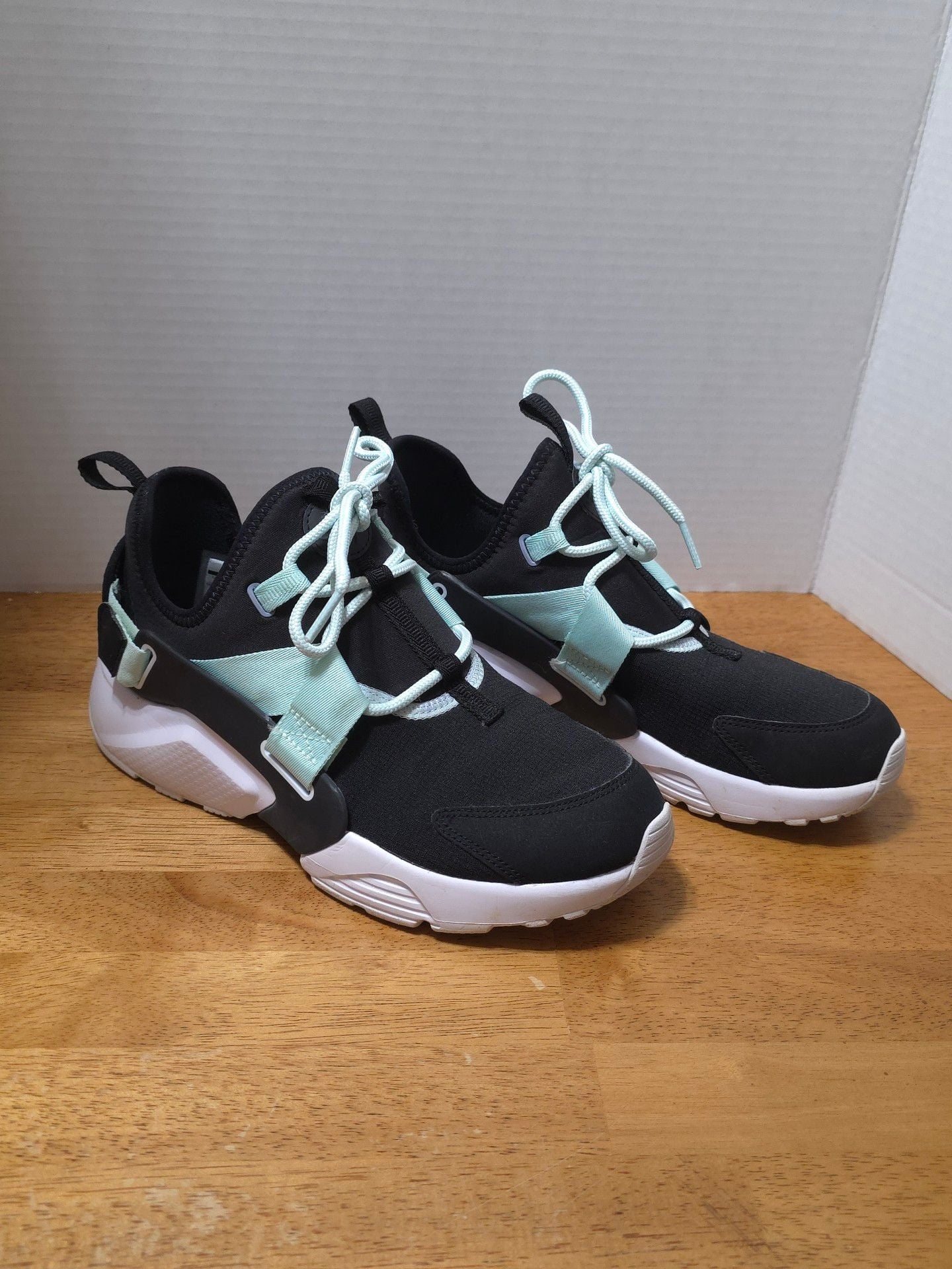 Nike Air Huarache Run Ultra Black Mint Sneakers 4