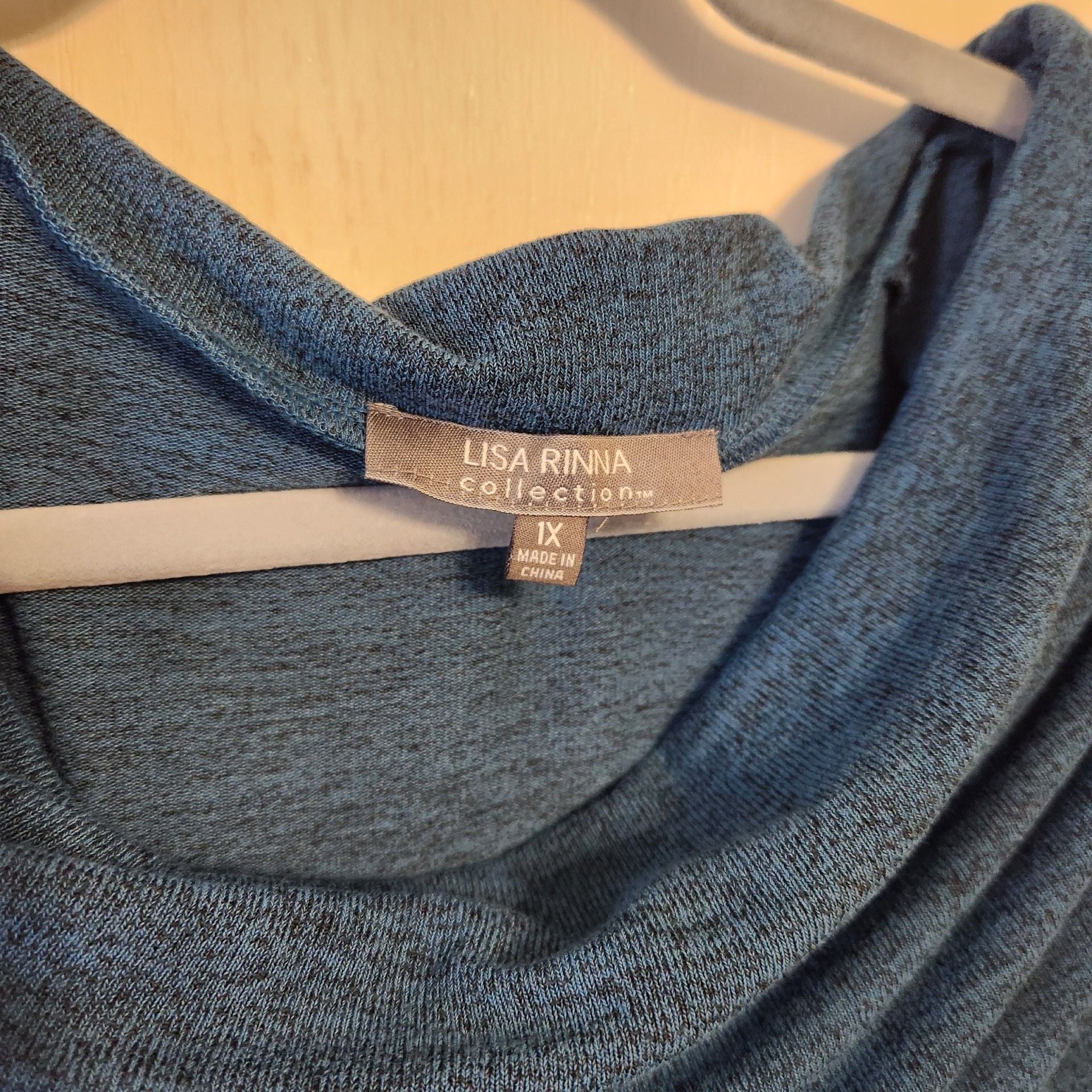Lisa Rinna Collection Cowl Neck Tunic 1X 3