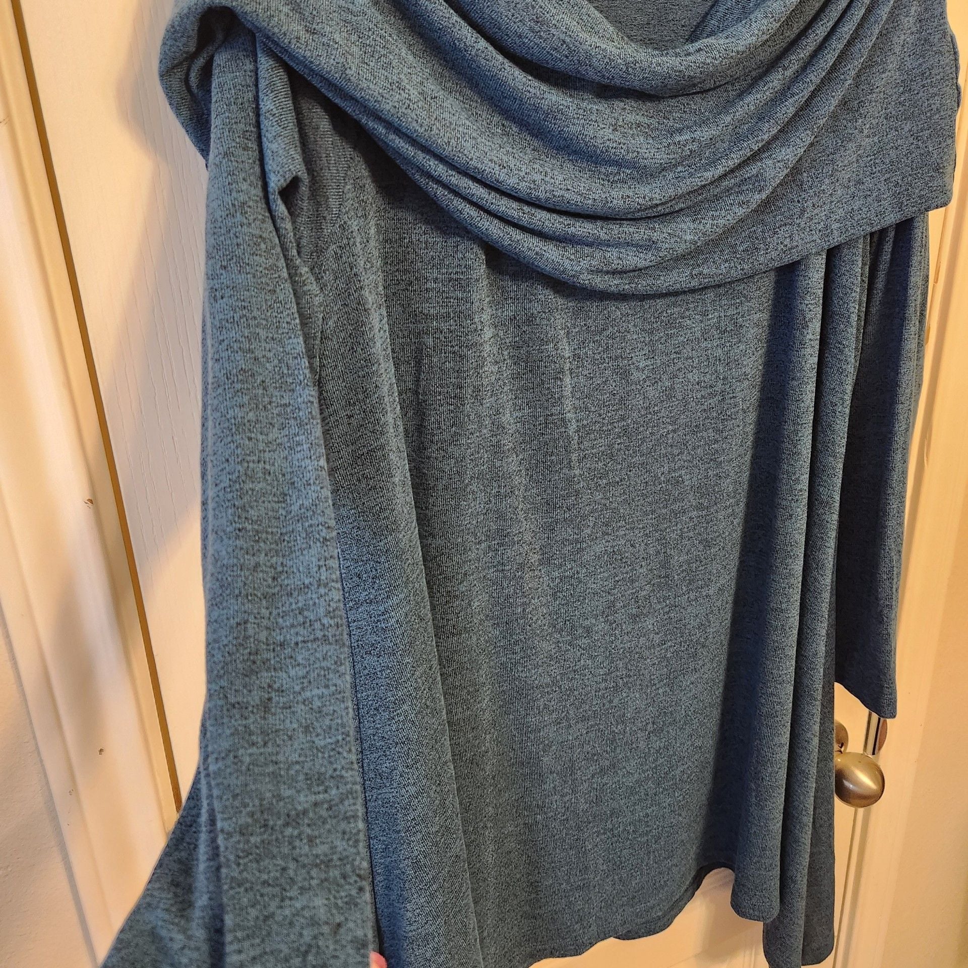 Lisa Rinna Collection Cowl Neck Tunic 1X 4