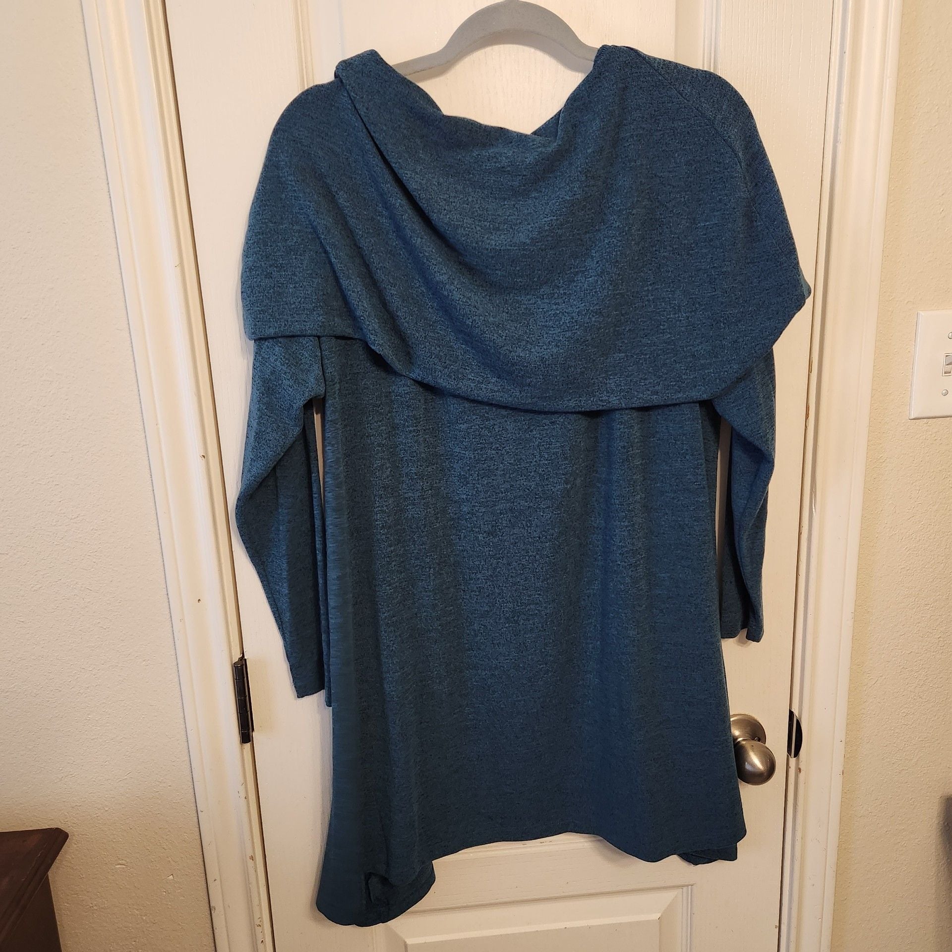 Lisa Rinna Collection Cowl Neck Tunic 1X 7