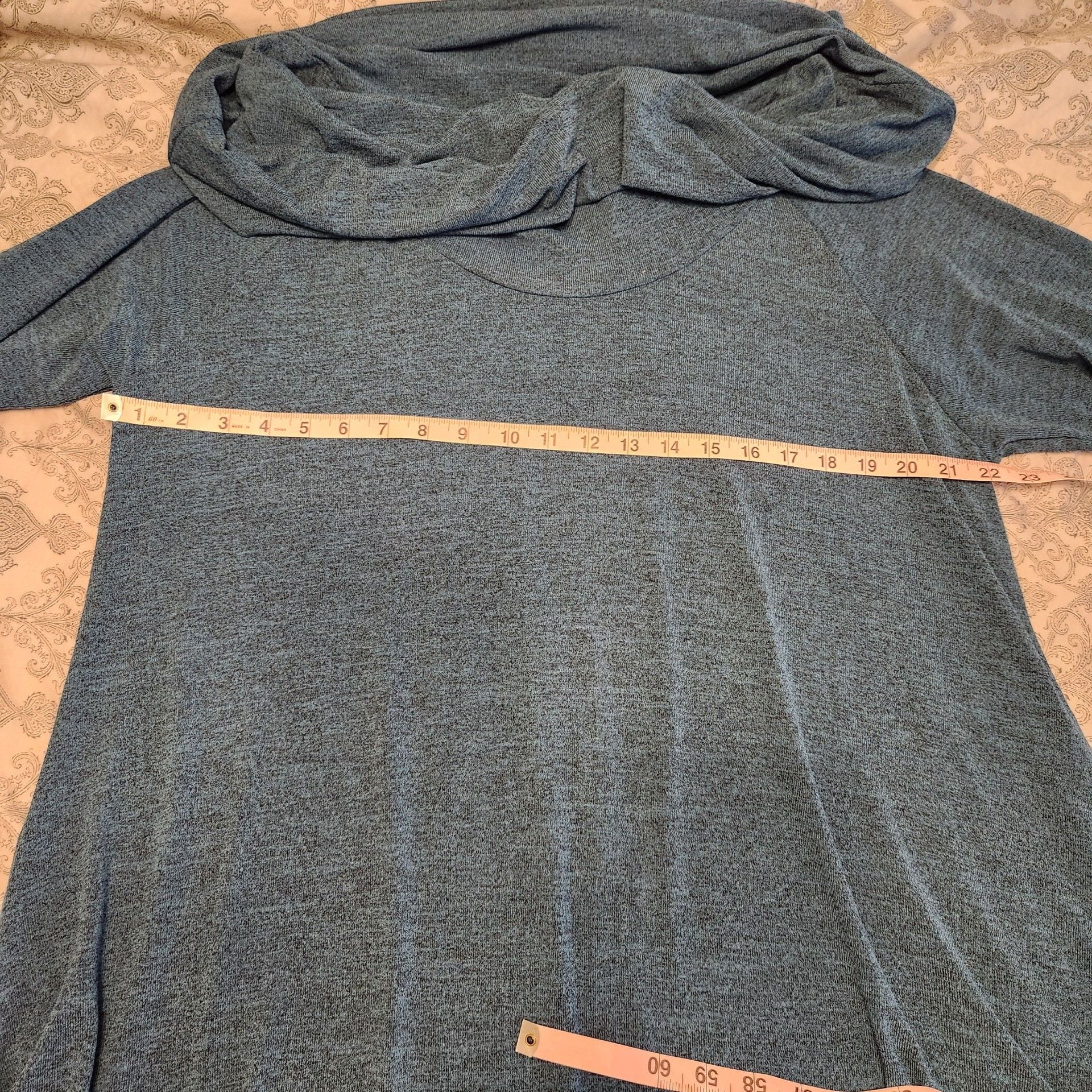 Lisa Rinna Collection Cowl Neck Tunic 1X 9