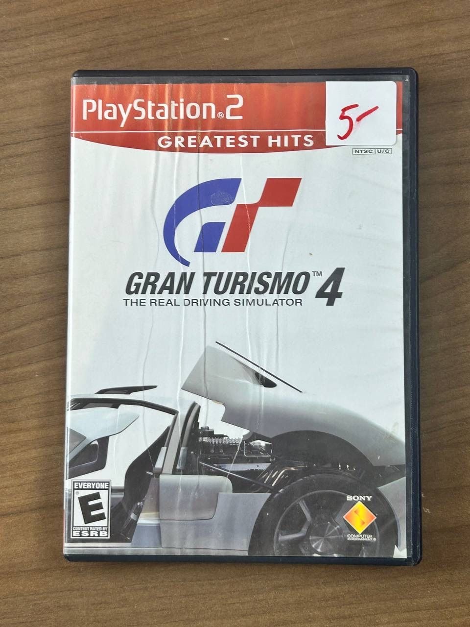 Gran Turismo 4 Greatest Hits PS2 2005 NTSC-U/C Disc & Case No Manual 1
