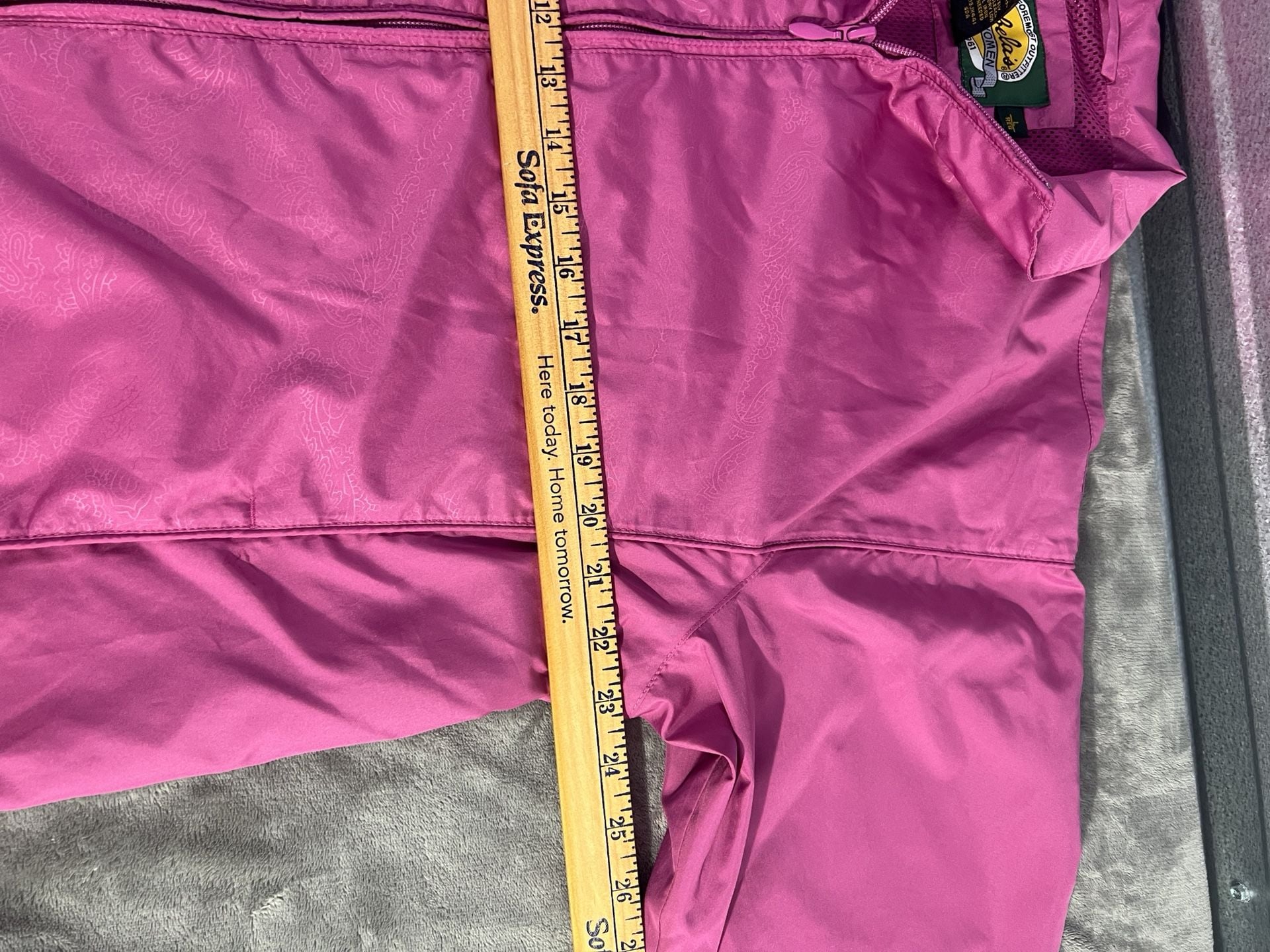 Cabelas Windbreaker Jacket And Pants Set Size L Reg Pink Mesh Lined 6