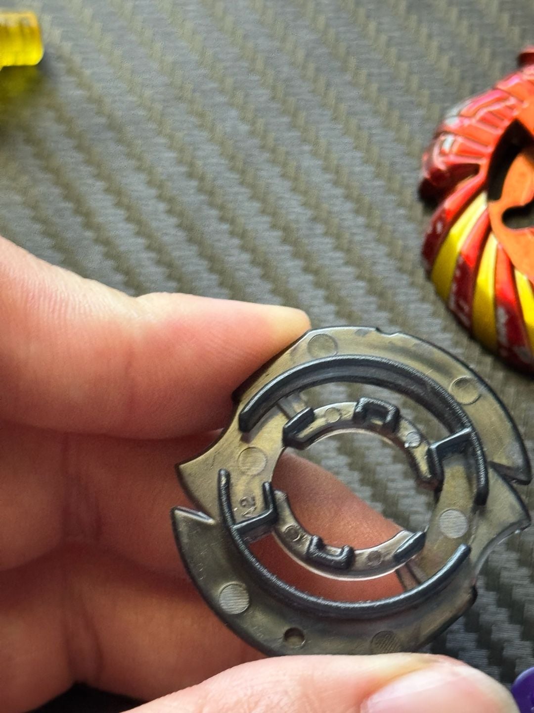 Beyblade Mercury Anubis 85XF Brave Red Version Authentic Takara Tomy Metal Fight 7