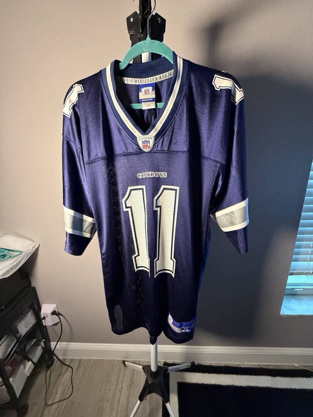 Reebok Dallas Cowboys Roy Williams 11 Jersey Size M Blue NFL 3