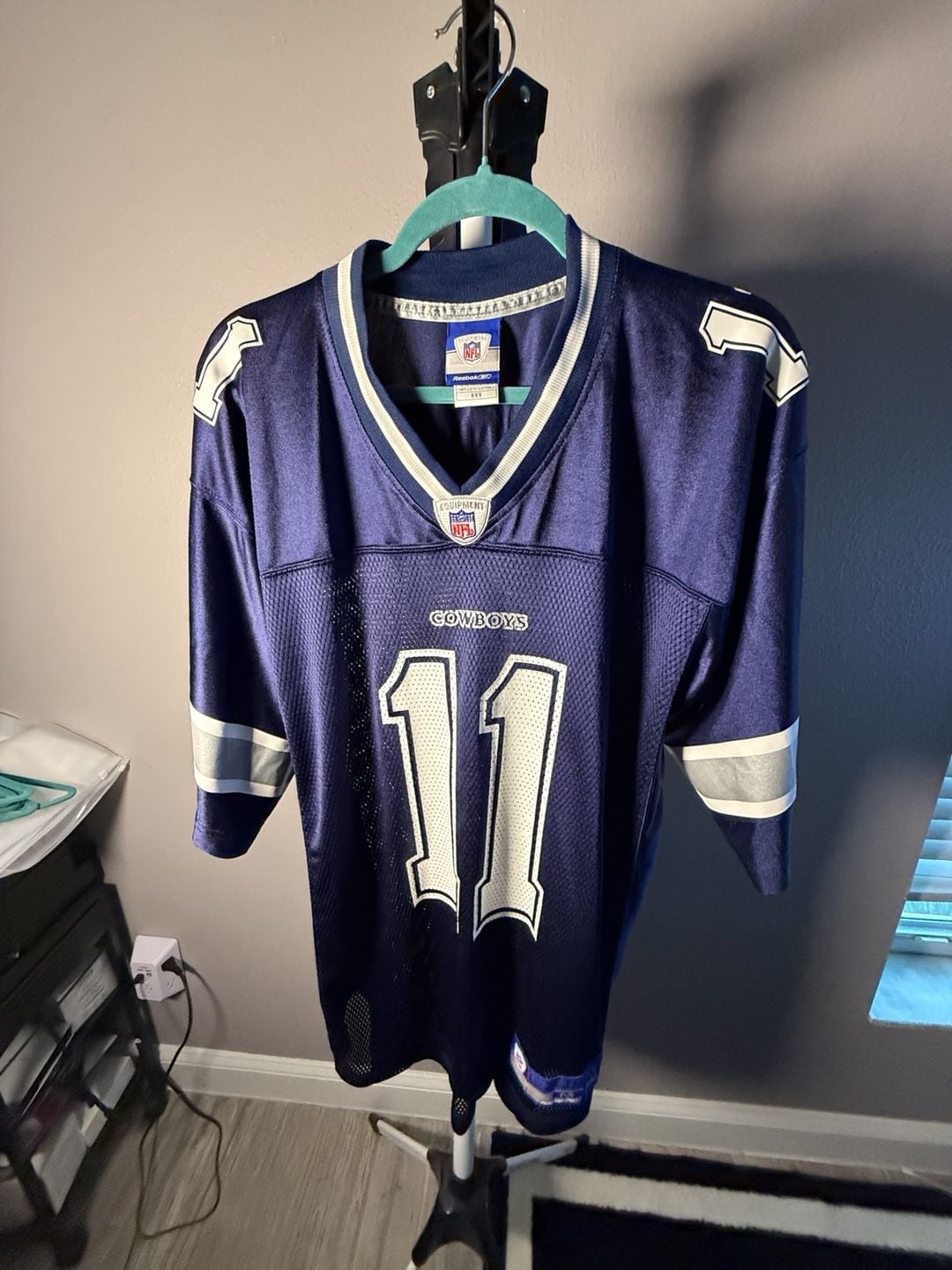 Reebok Dallas Cowboys Roy Williams 11 Jersey Size M Blue NFL 8
