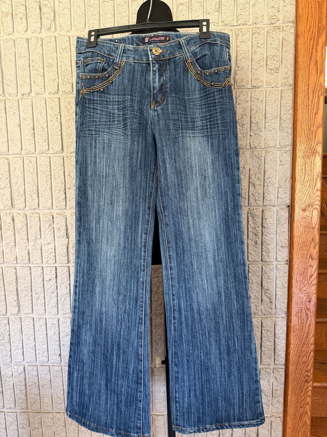 904 Lanhaitun Blue Jeans Size 16 2
