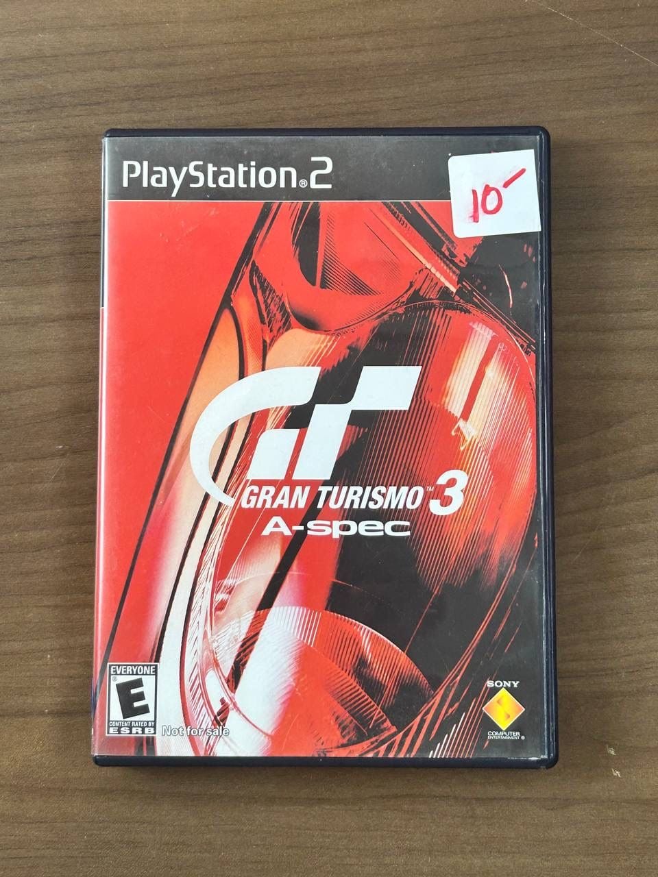 Gran Turismo 3 A-spec PS2 PlayStation 2 Not for Sale Disc Case Manual CIB 1