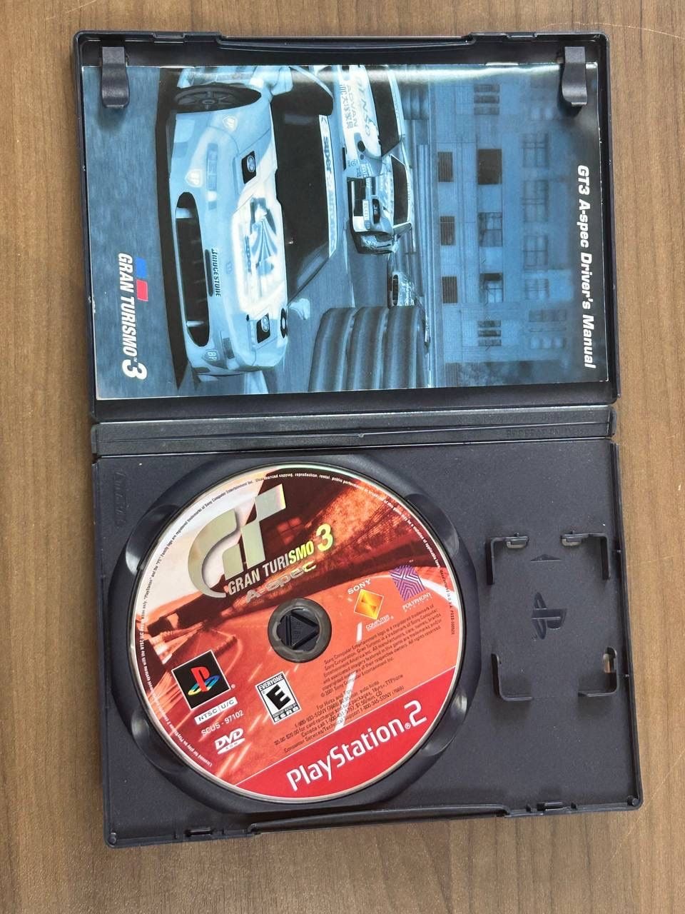 Gran Turismo 3 A-spec PS2 PlayStation 2 Not for Sale Disc Case Manual CIB 2