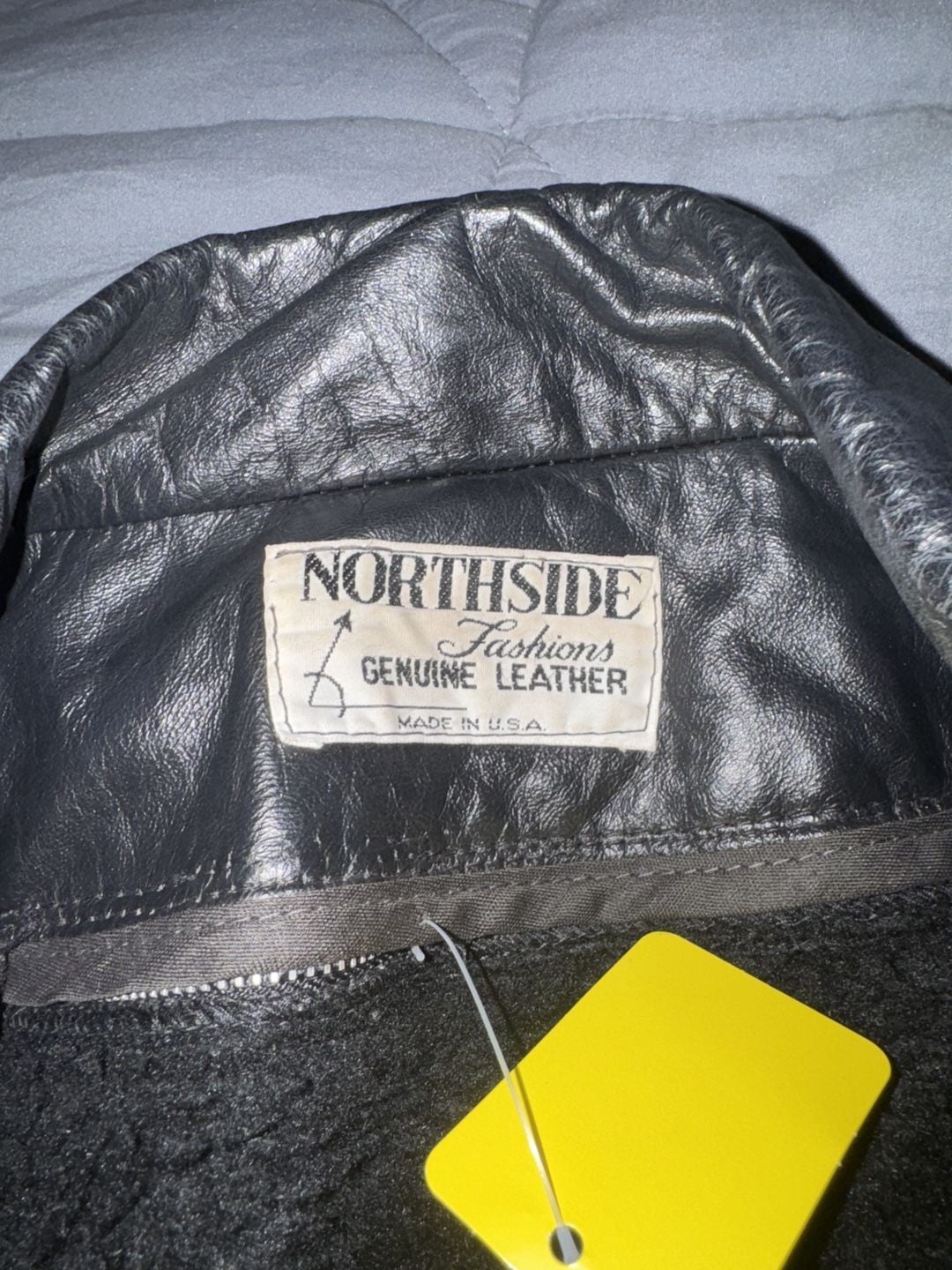 Northside Fashions Vintage Genuine Leather Jacket Black 3