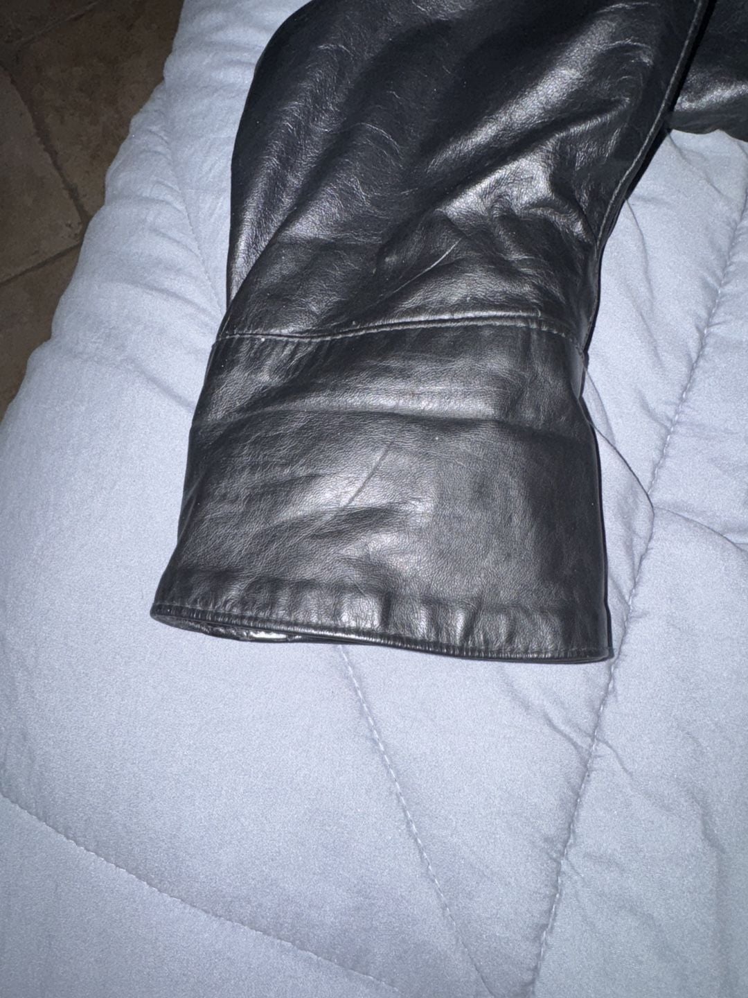 Northside Fashions Vintage Genuine Leather Jacket Black 5