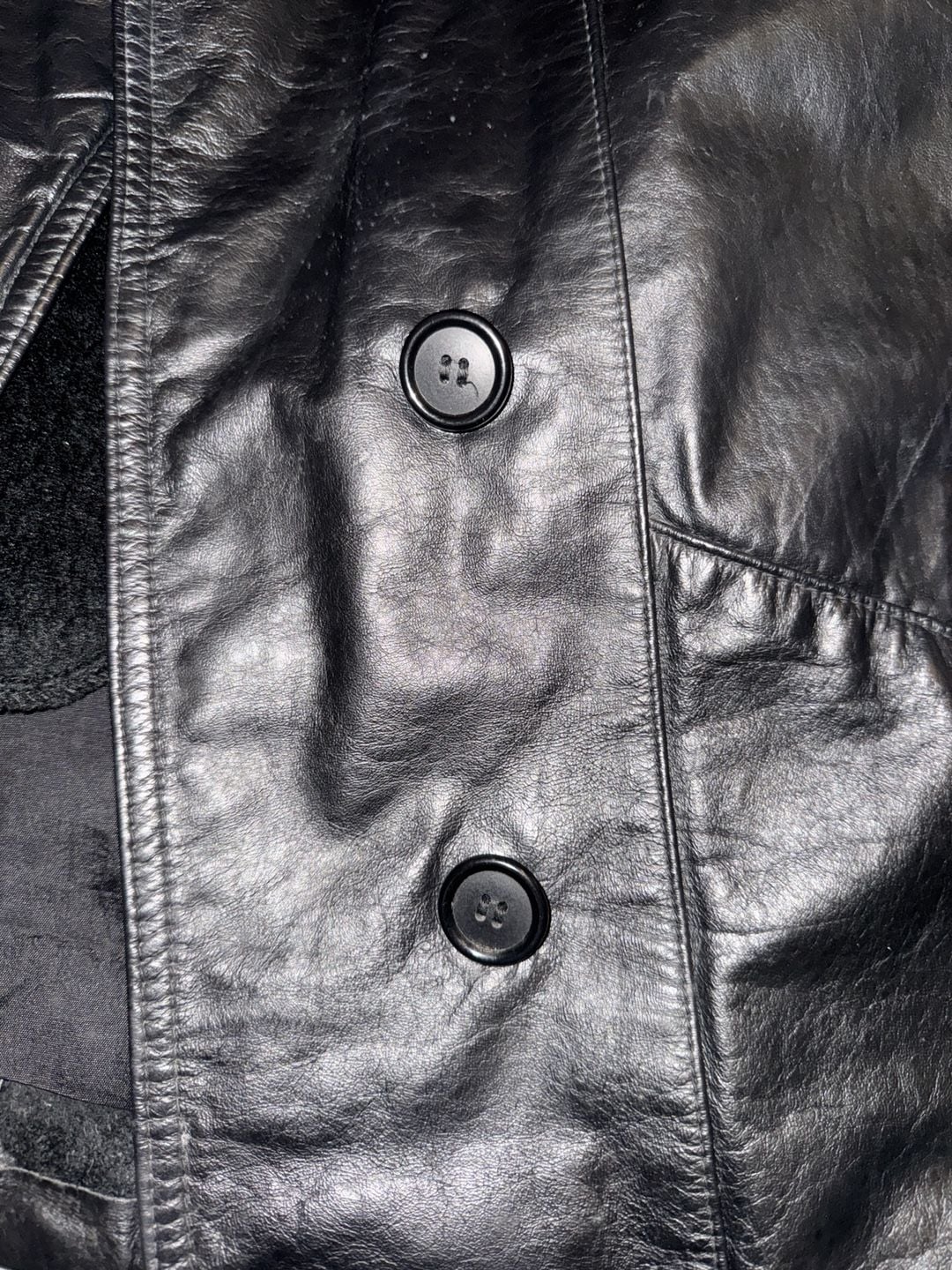 Northside Fashions Vintage Genuine Leather Jacket Black 6
