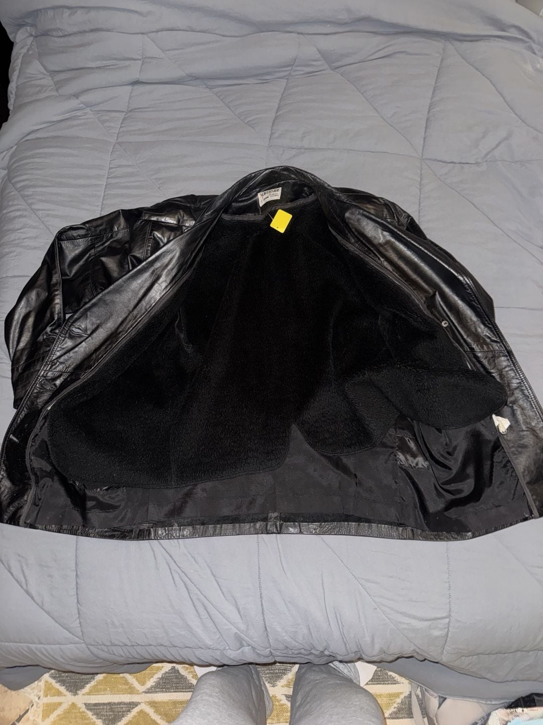 Northside Fashions Vintage Genuine Leather Jacket Black 7