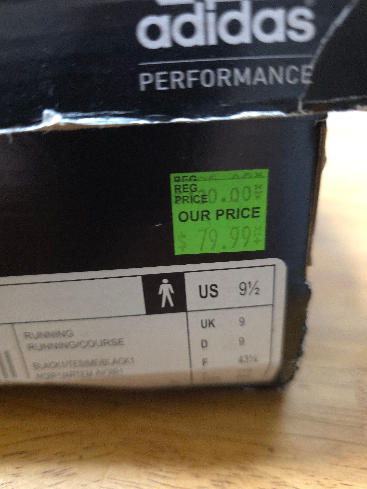 Adidas Response Bounce Size 9.5 Silver Blue Sneakers 4