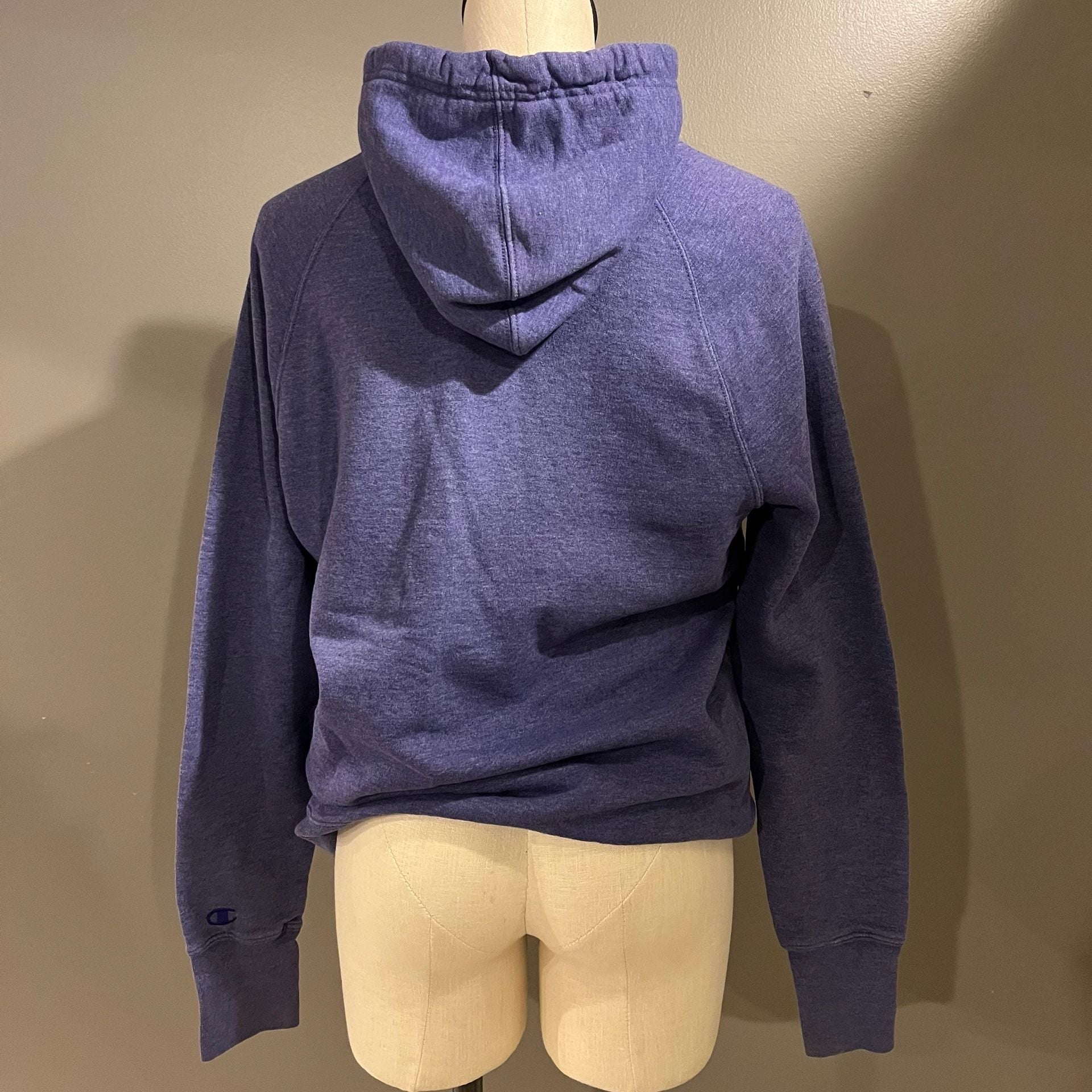 Champion Elite Hoodie Pullover Purple Heather Womens XL 7