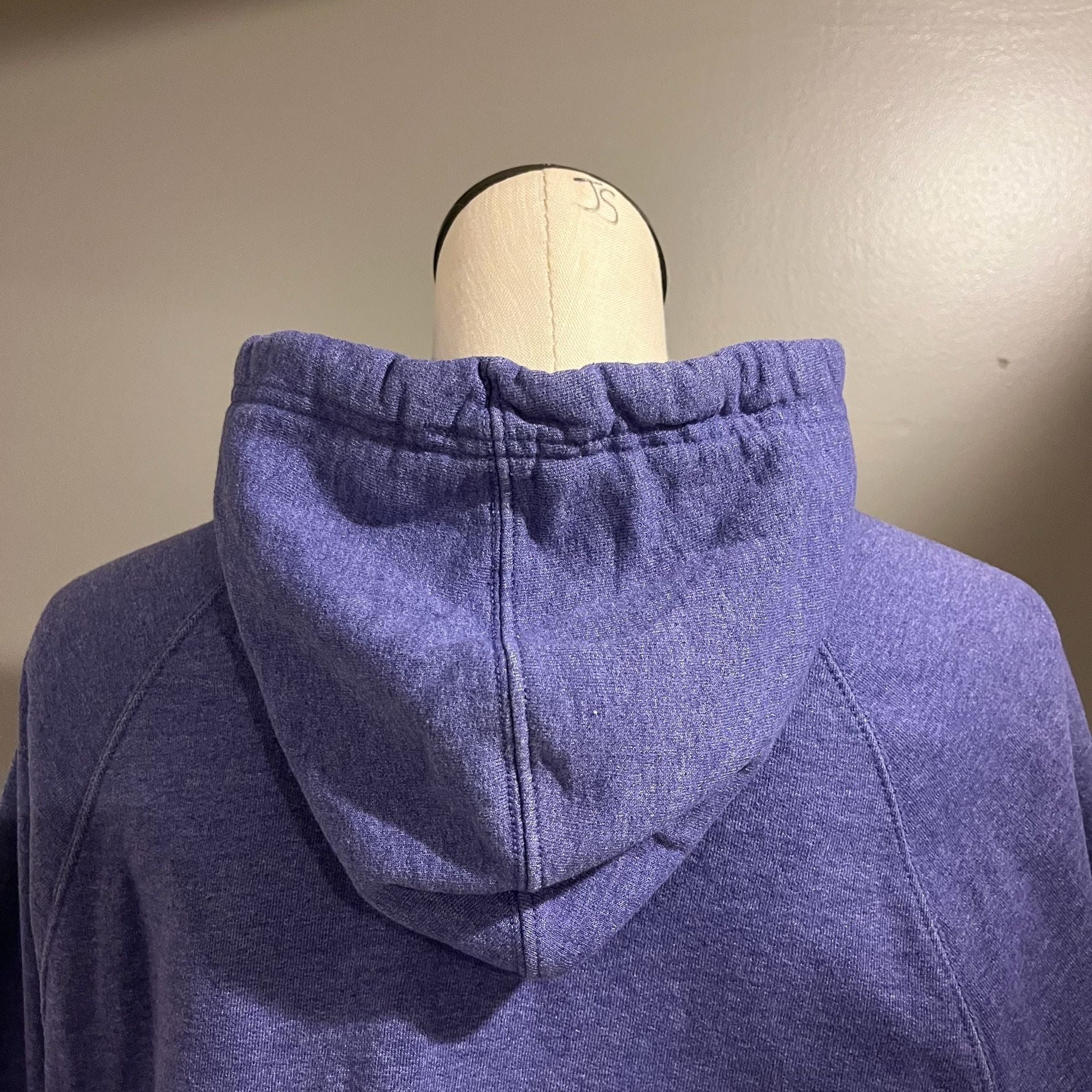 Champion Elite Hoodie Pullover Purple Heather Womens XL 8