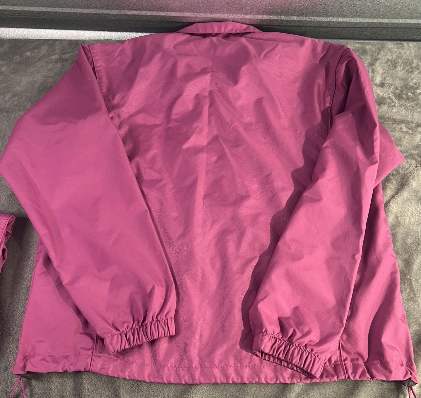 Cabelas Windbreaker Jacket And Pants Set Size L Reg Pink Mesh Lined 12