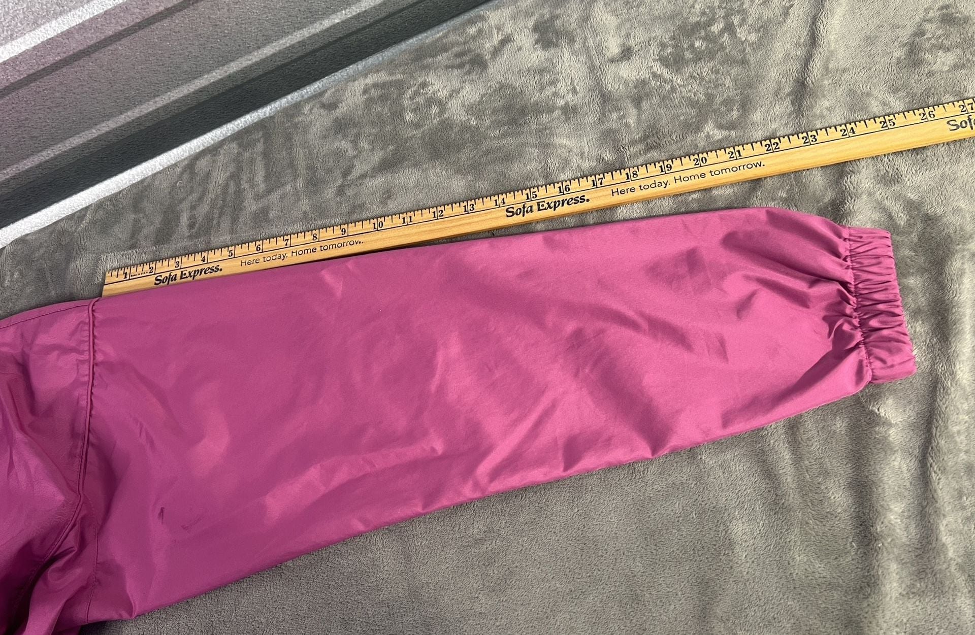Cabelas Windbreaker Jacket And Pants Set Size L Reg Pink Mesh Lined 10
