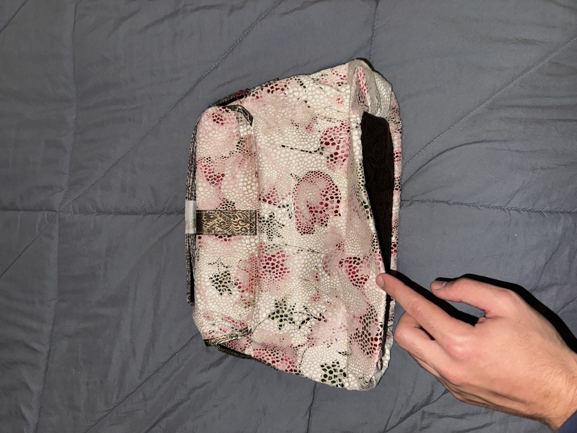 Wonderstruck Taylor Swift Handbag Floral Pink Snake Print New With Tags 7