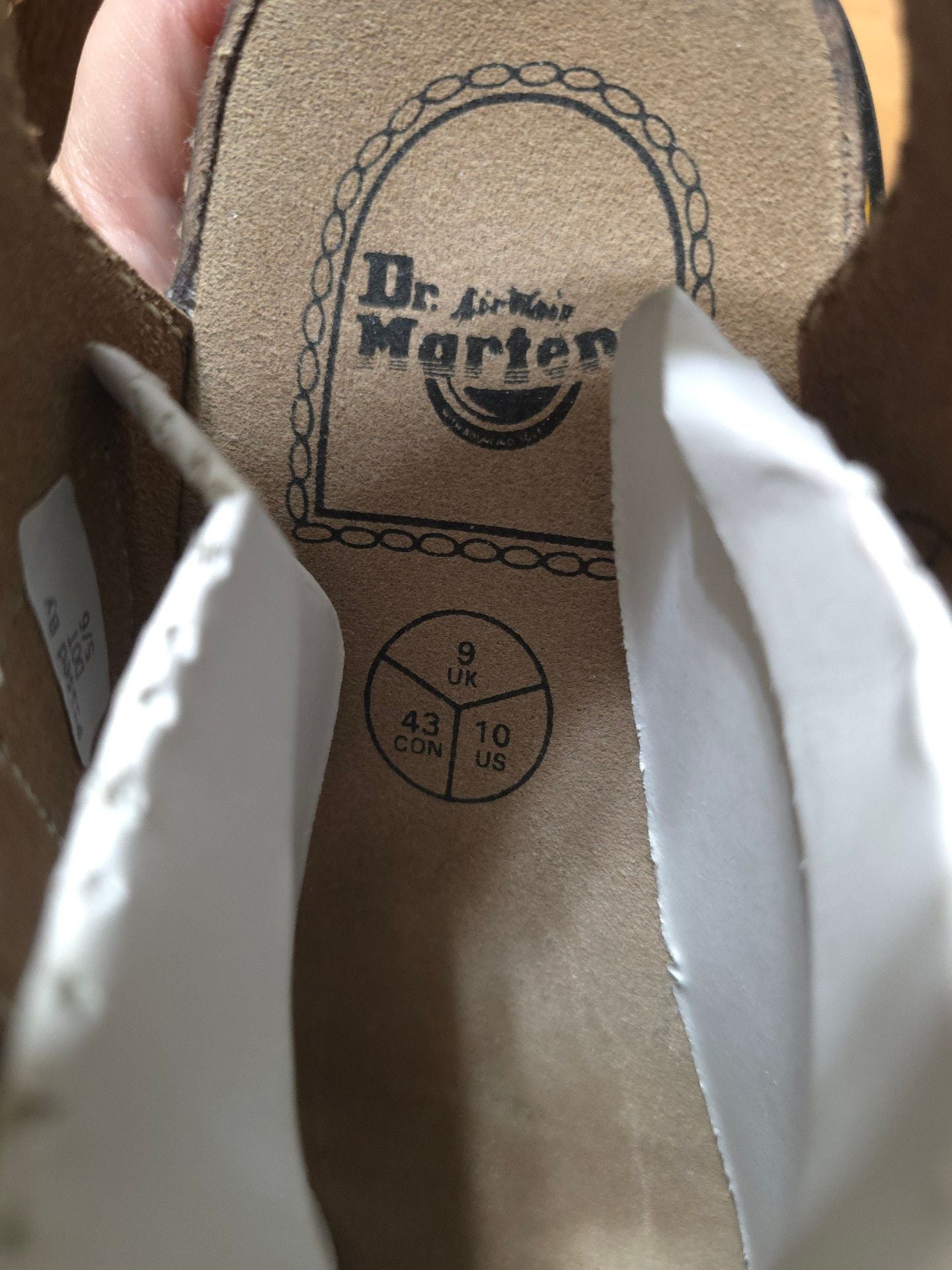 Dr. Martens 9667 Brown Leather Fisherman Sandals 10