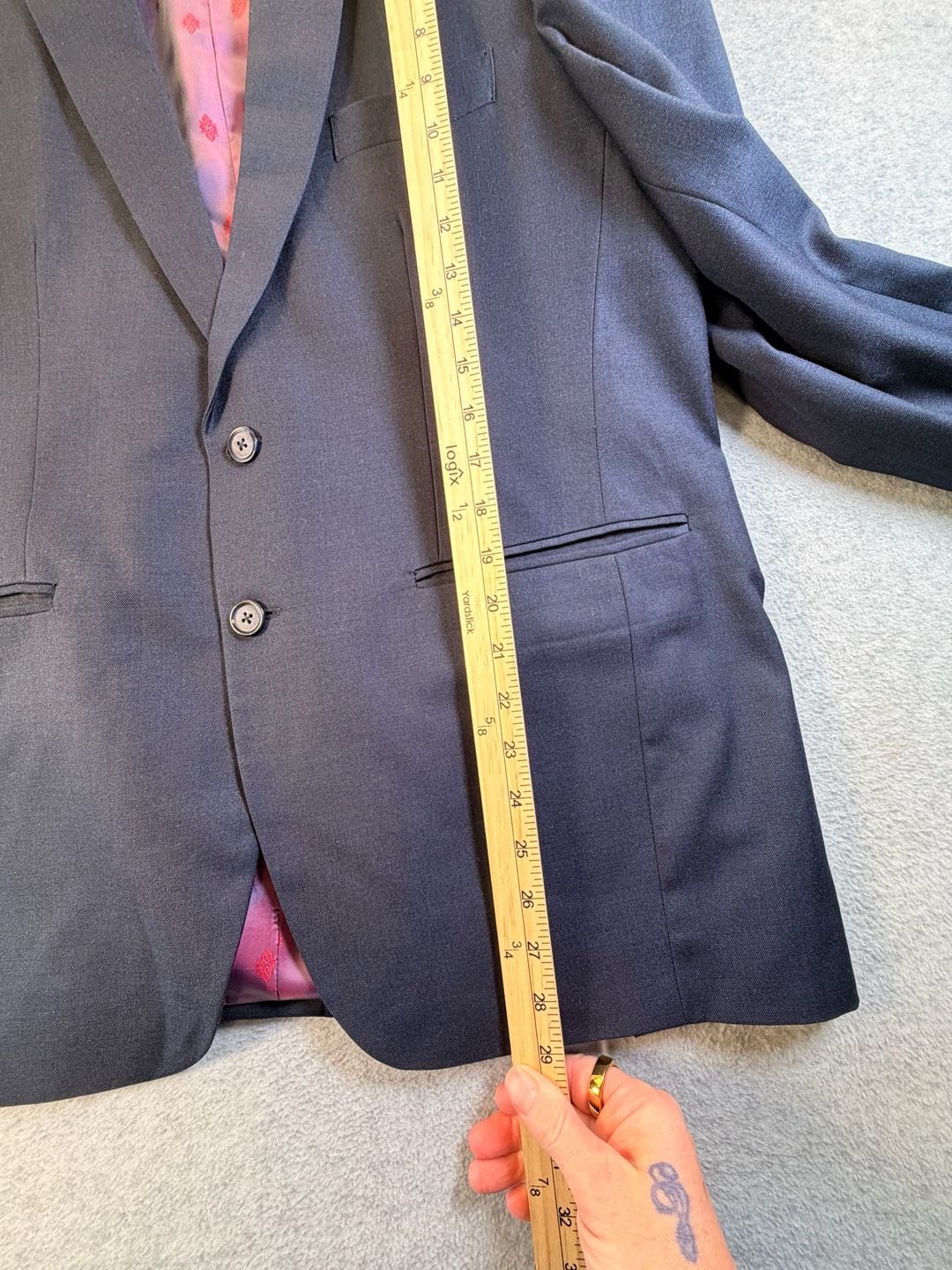 Brioni Suit Jacket AB Group of Professionals Navy Wool Blazer 5