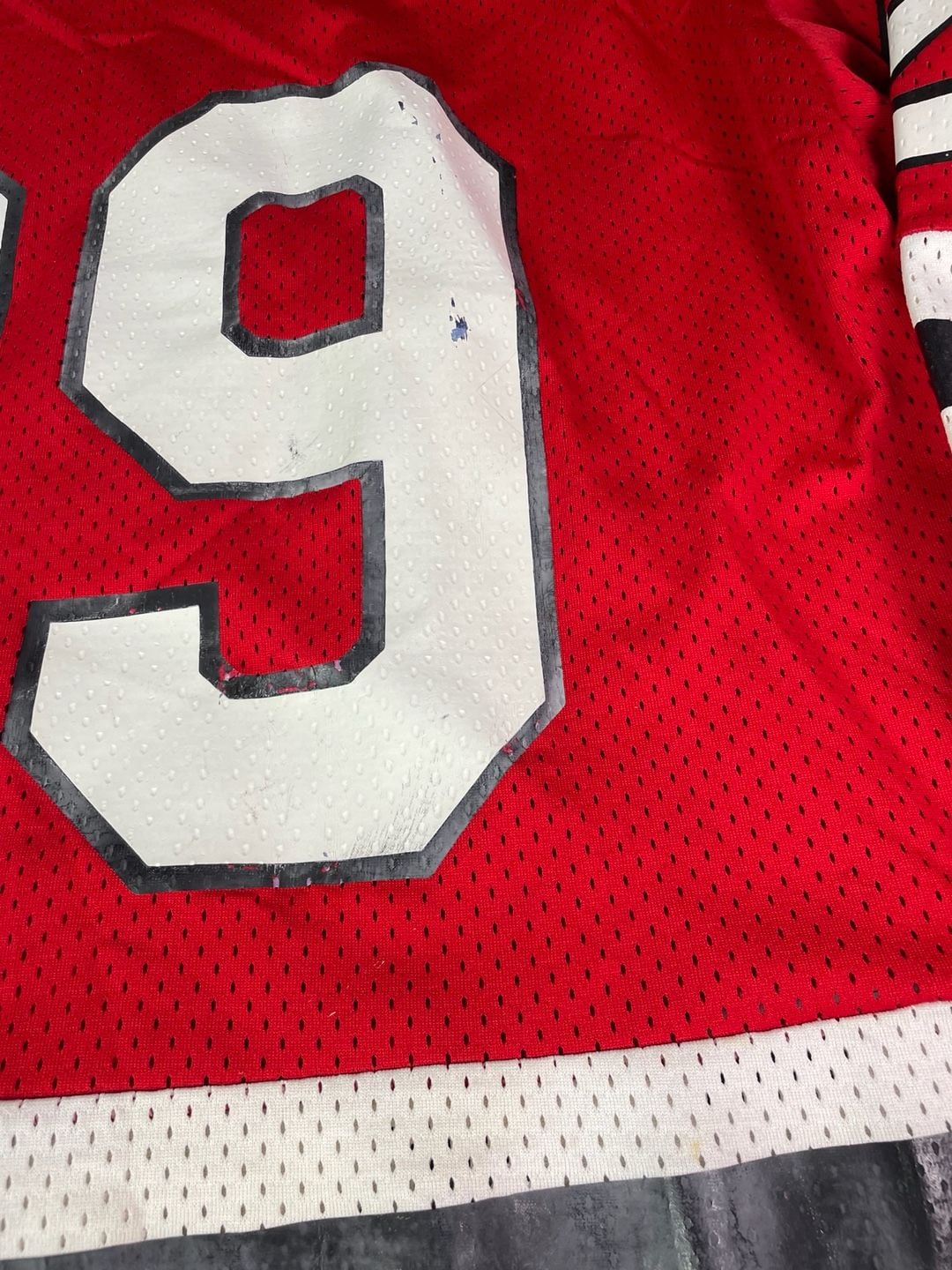 Athletic Sewing Chicago Blackhawks Jersey Size XXL Vintage NHL 15